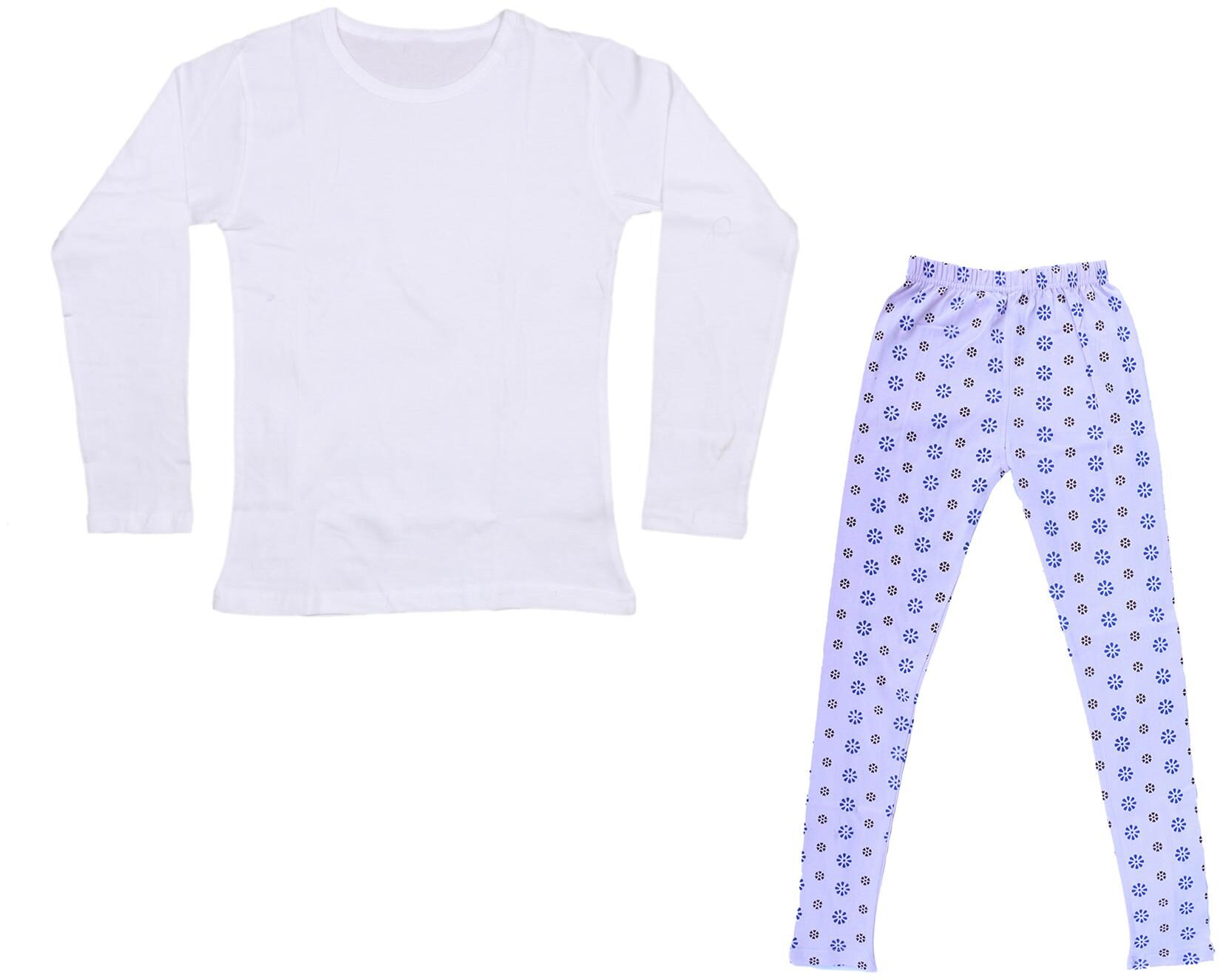 

Indiweaves Girl Cotton Solid T shirt - Multi