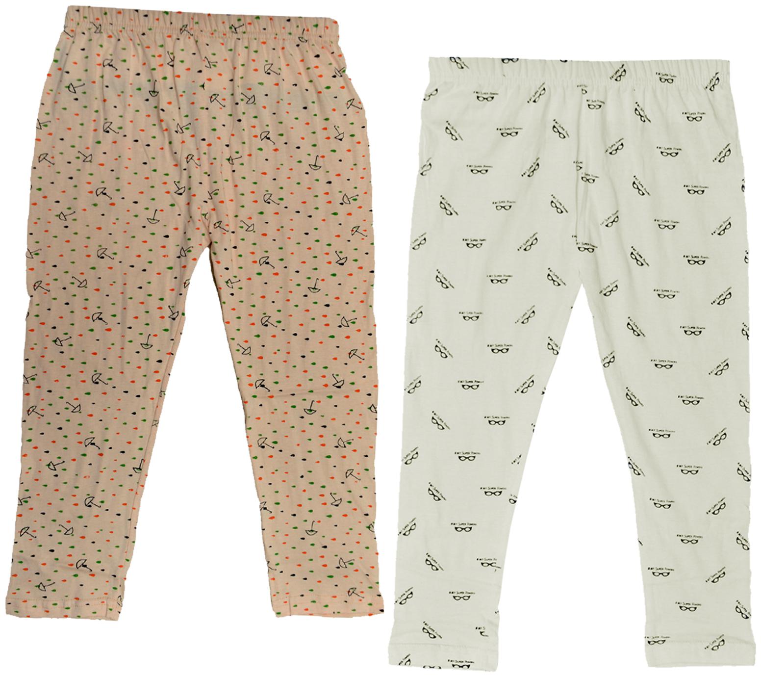 

Indiweaves Girl Cotton Printed Capri - Multi