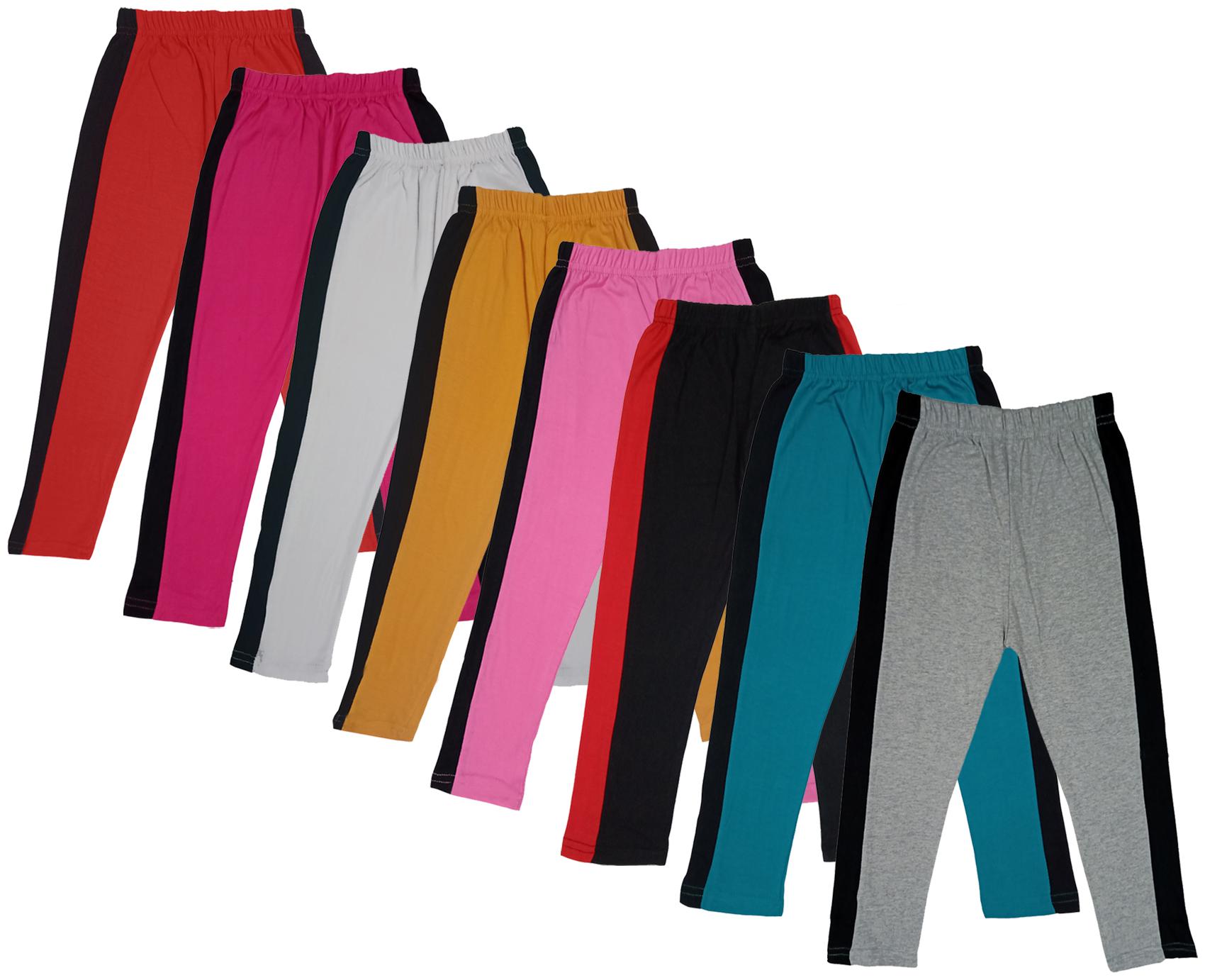 

Indiweaves Girl Cotton Solid Capri - Multi