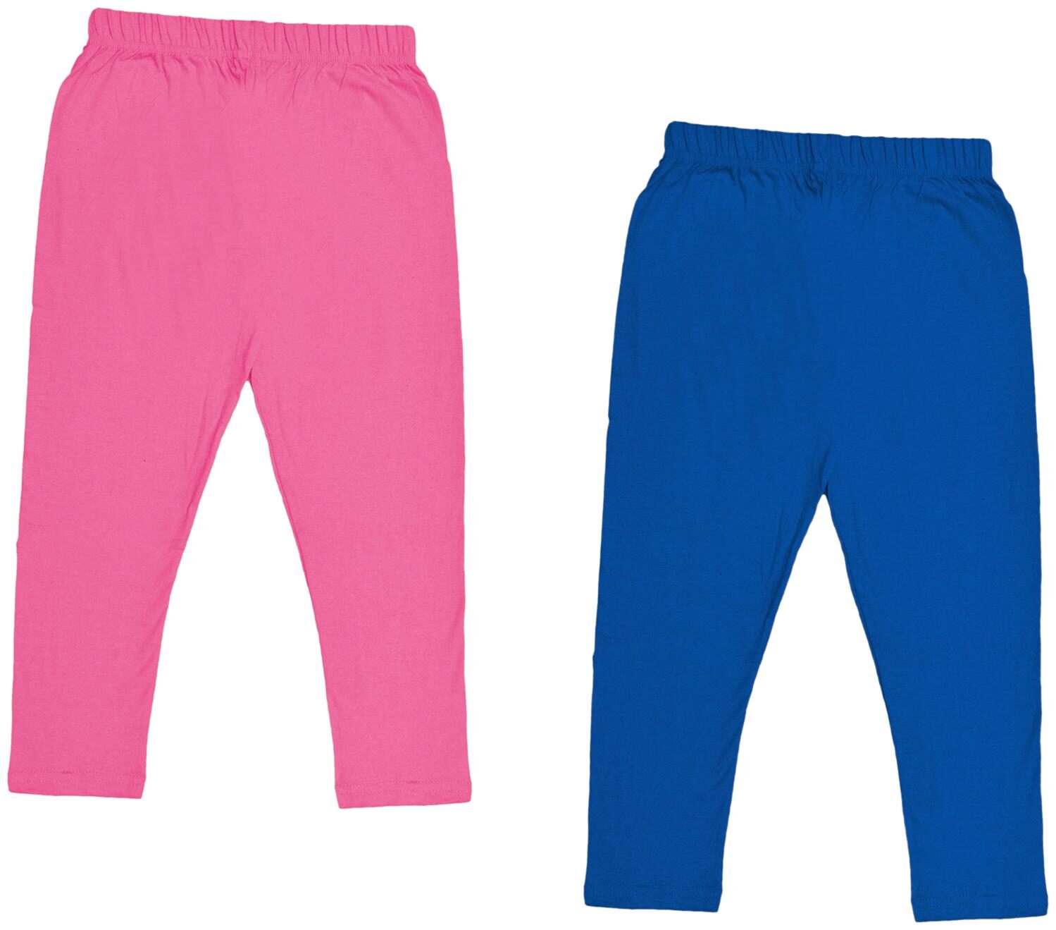 

Indiweaves Girl Cotton Solid Capri - Multi