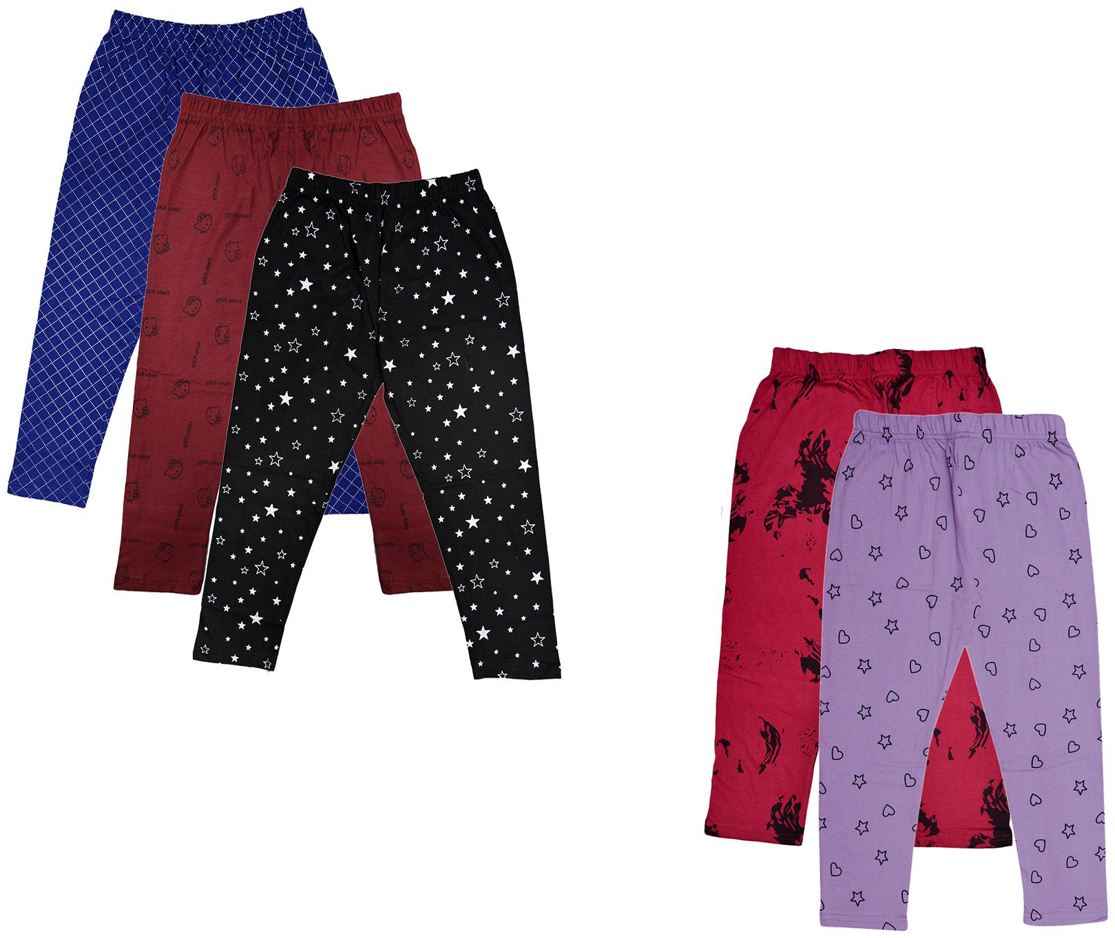 

Indiweaves Girl Cotton Printed Capri - Multi