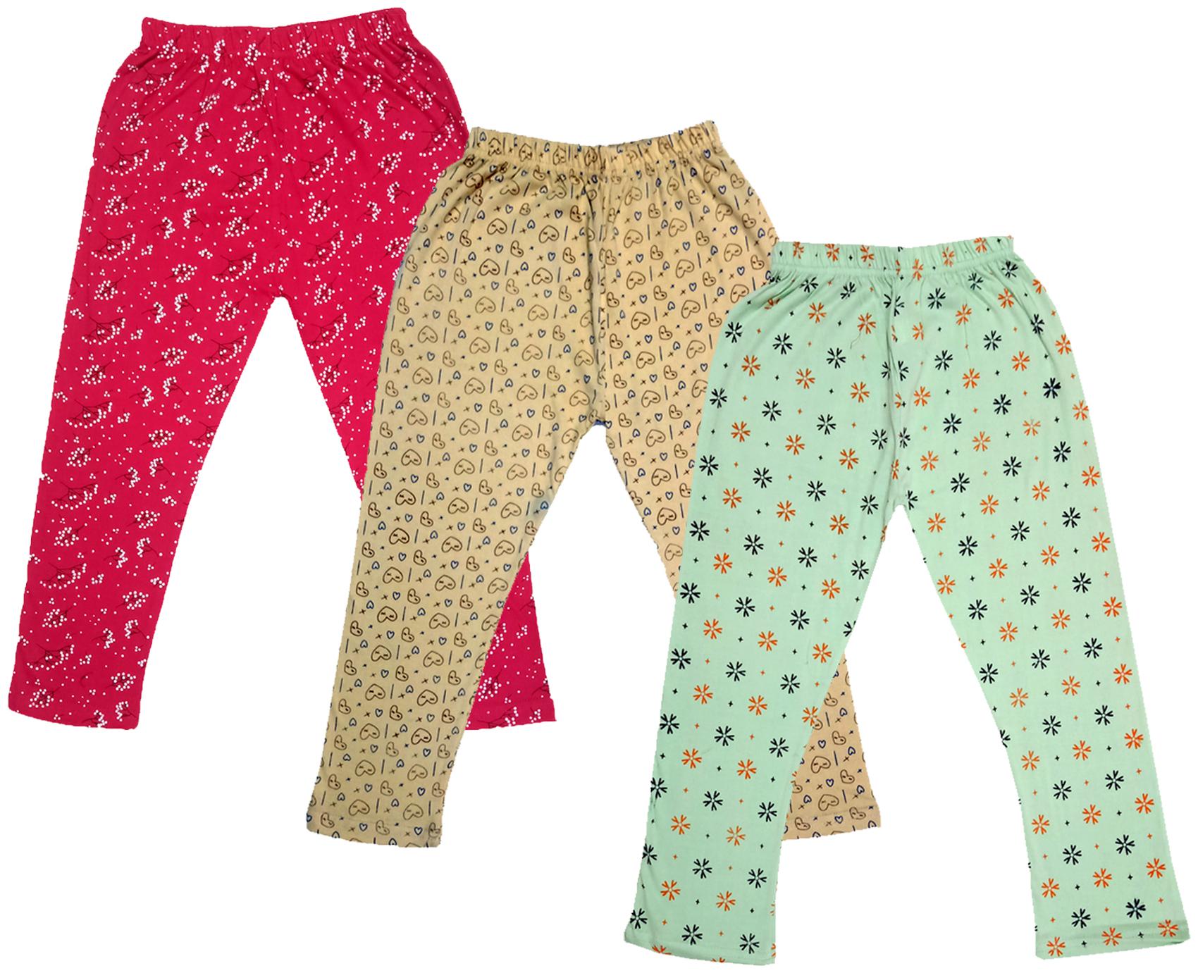 

Indiweaves Girl Cotton Printed Capri - Multi