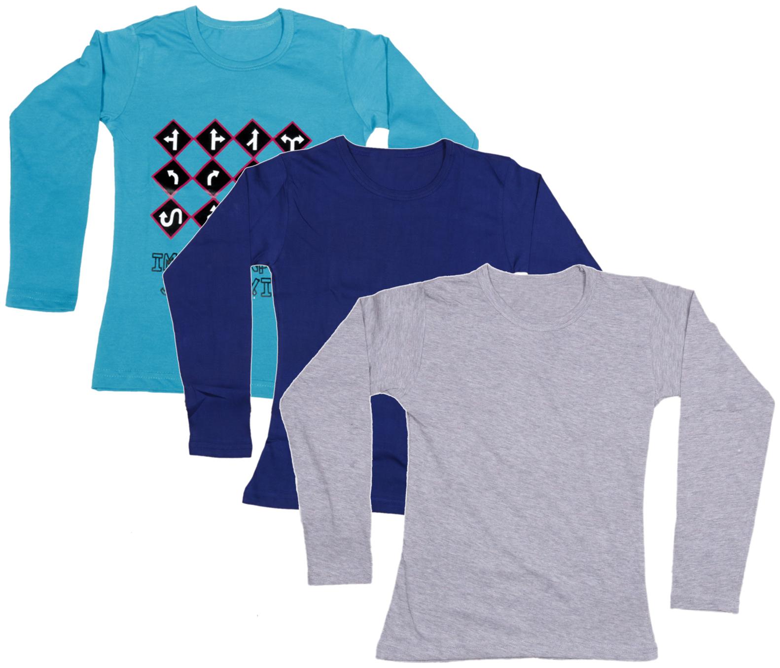 

Indiweaves Girl Cotton Printed T shirt - Multi