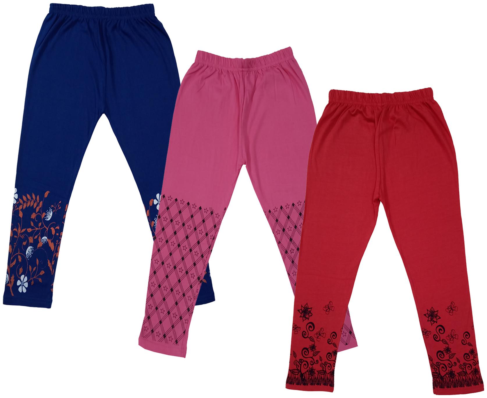 

Indiweaves Girl Cotton Printed Capri - Multi
