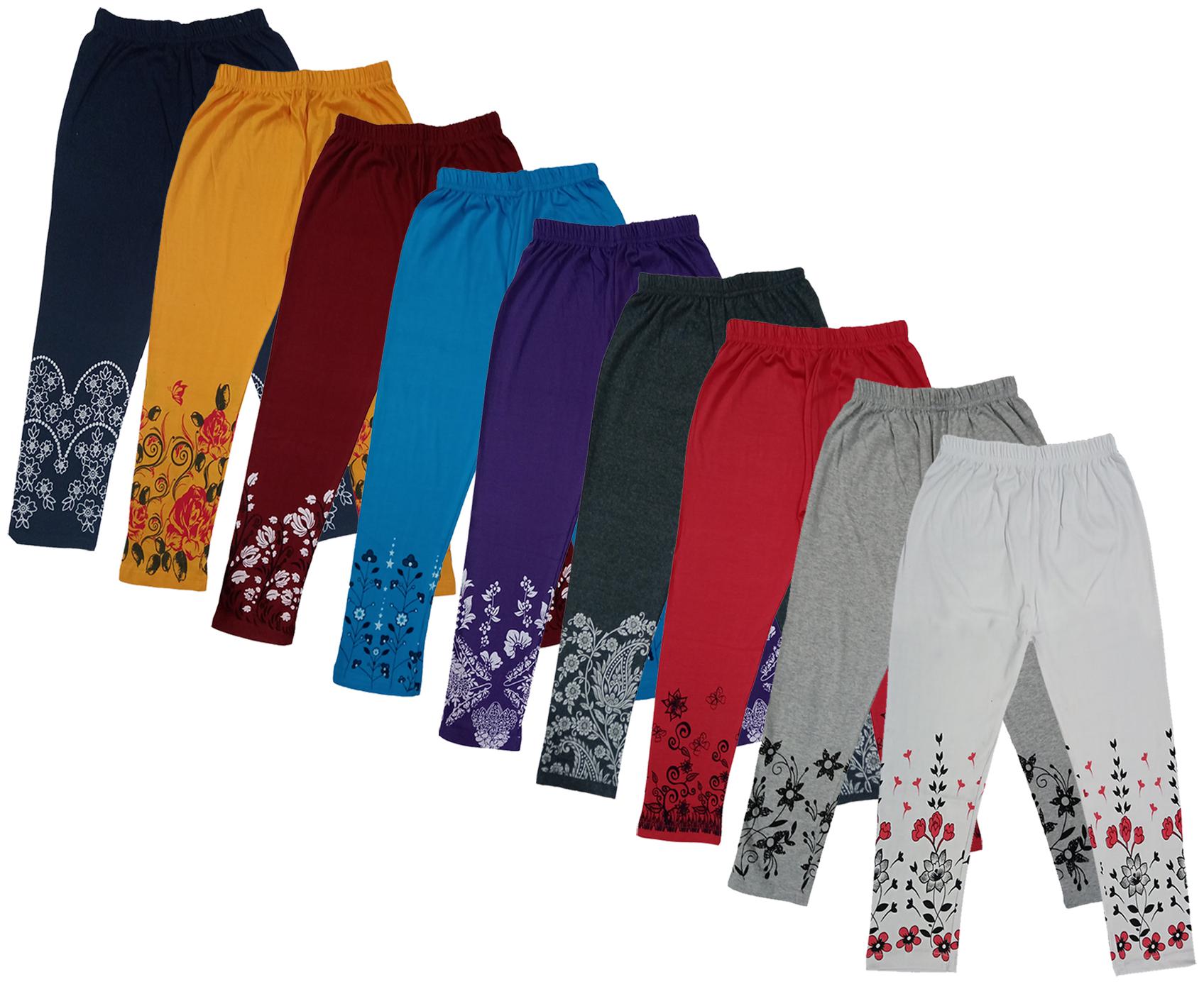

Indiweaves Girl Cotton Printed Capri - Multi
