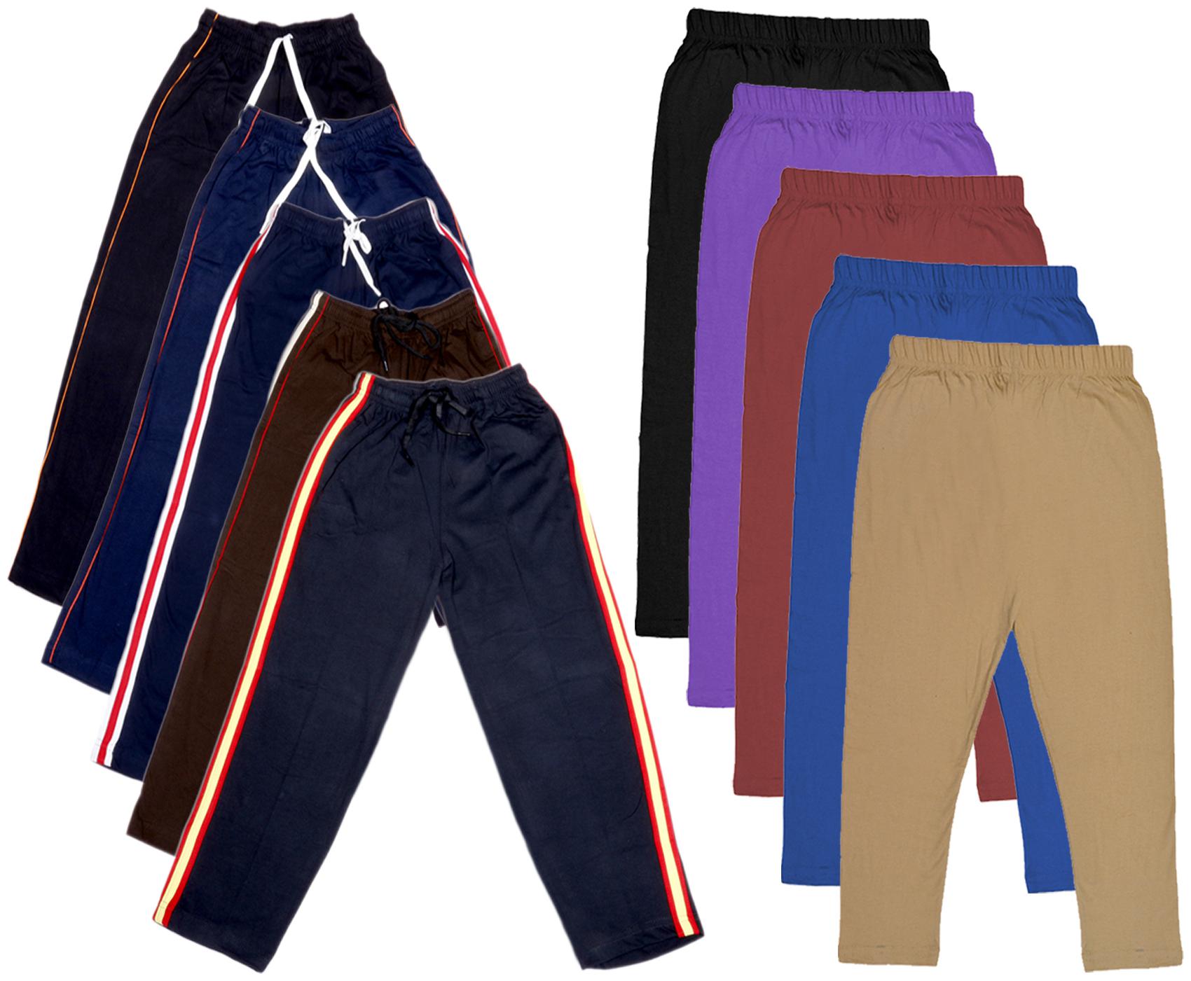 

Indiweaves Girl Cotton Solid Capri - Multi
