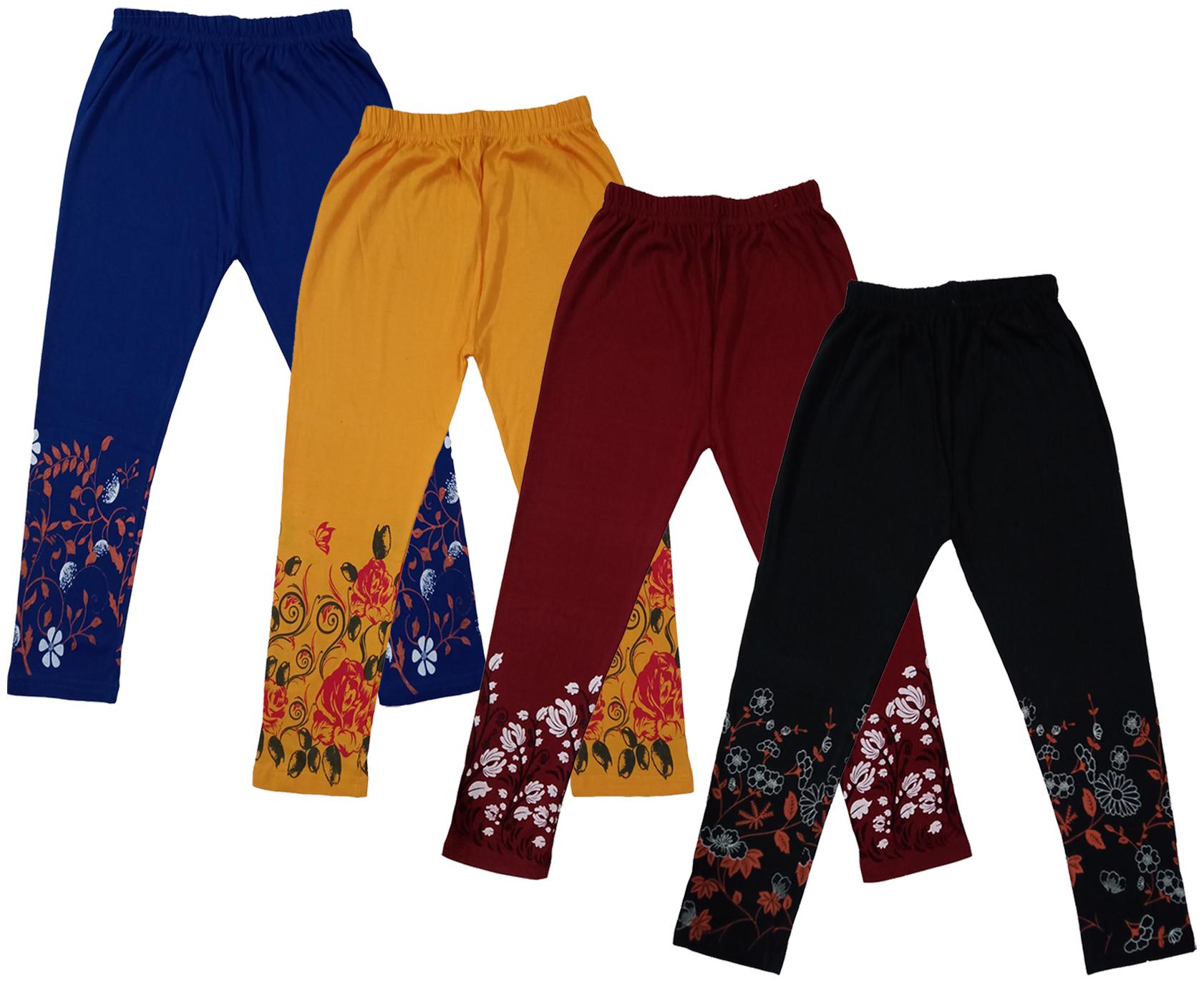 

Indiweaves Girl Cotton Printed Capri - Multi