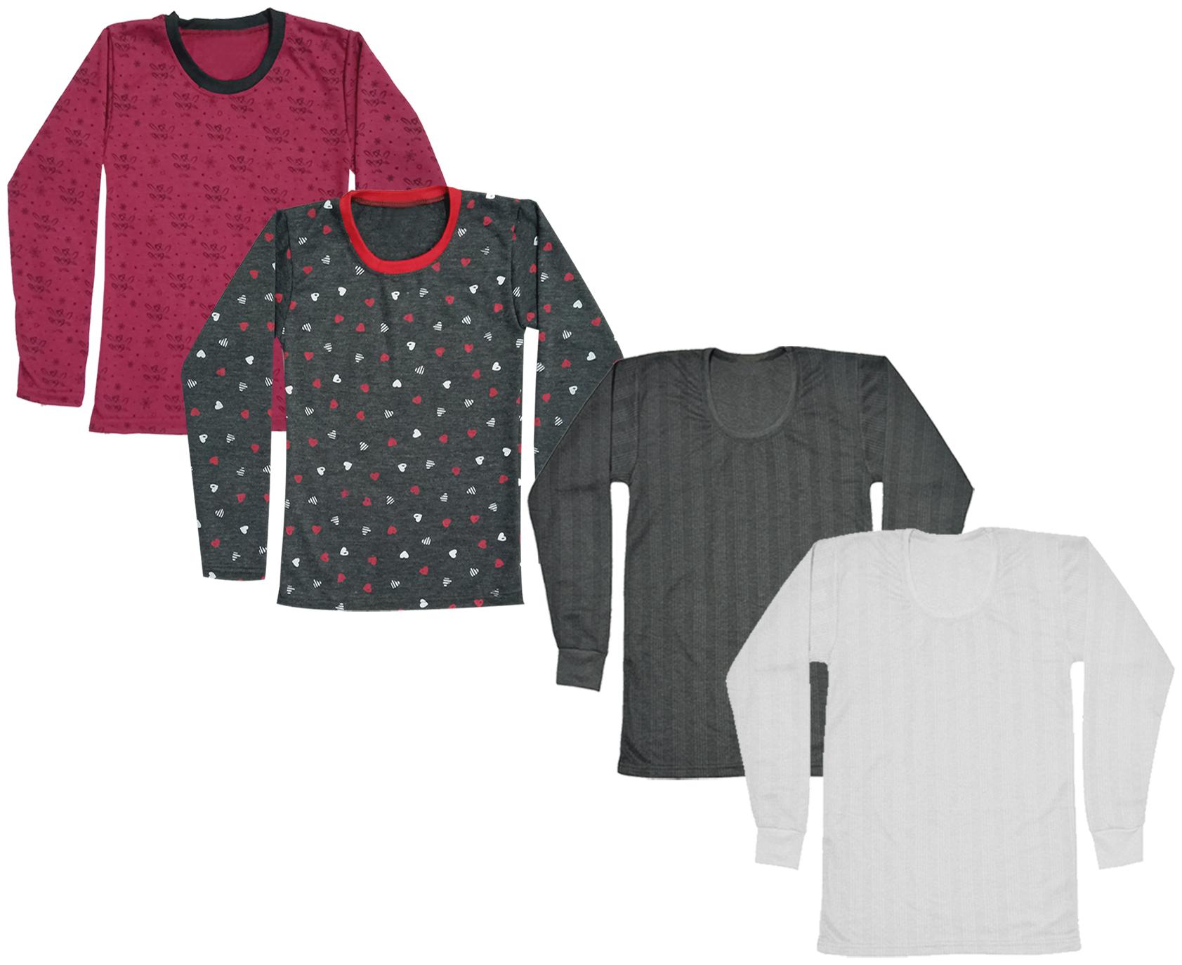 

Indiweaves Girl Wool Printed T shirt - Multi