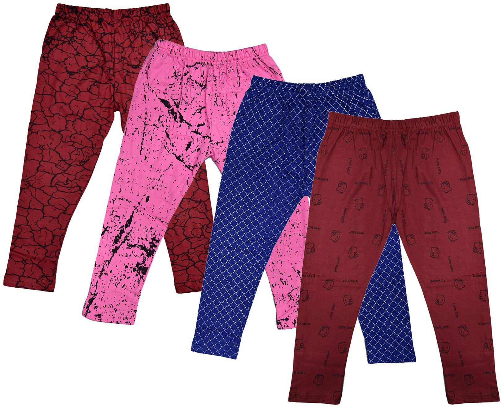 

Indiweaves Girl Cotton Printed Capri - Multi