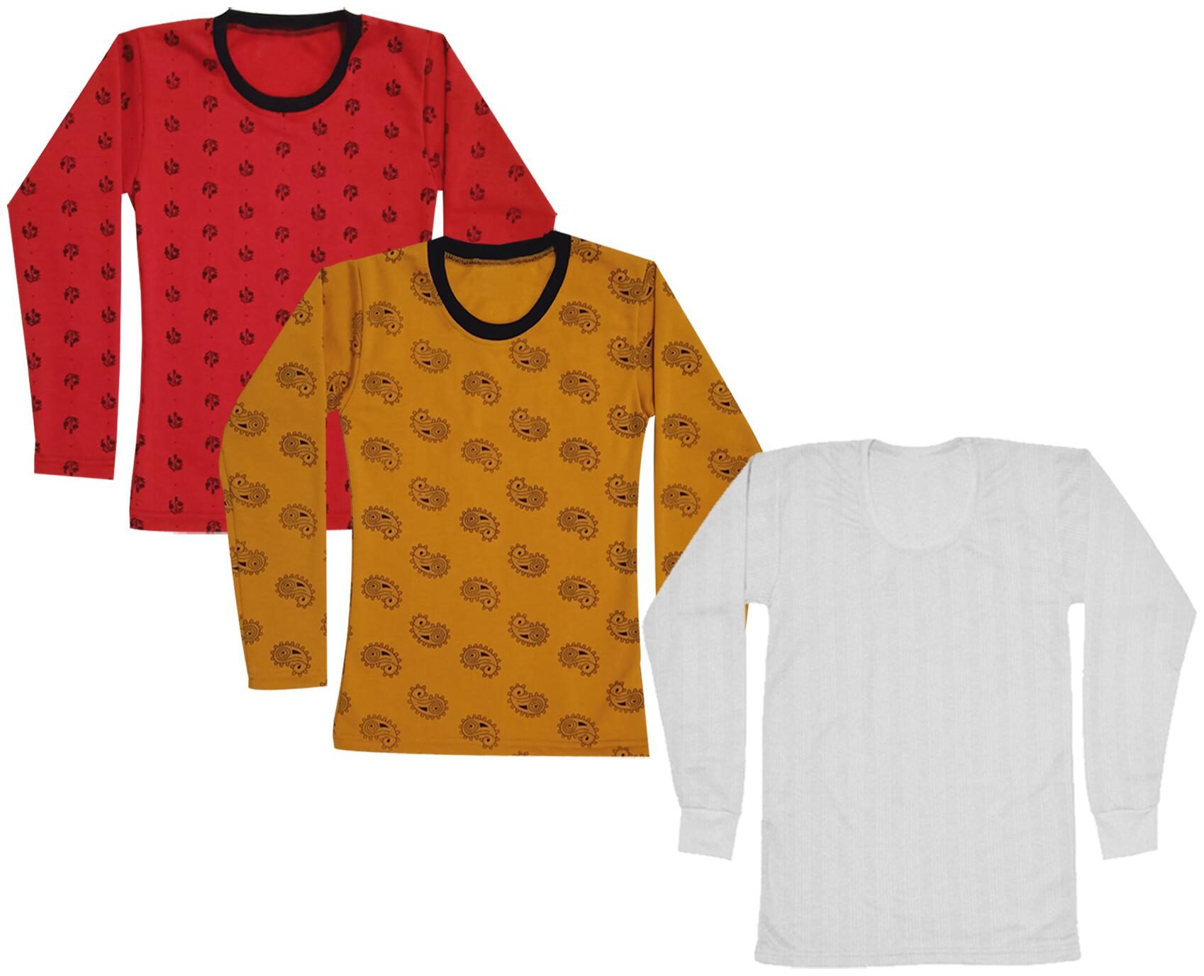 

Indiweaves Girl Wool Printed T shirt - Multi