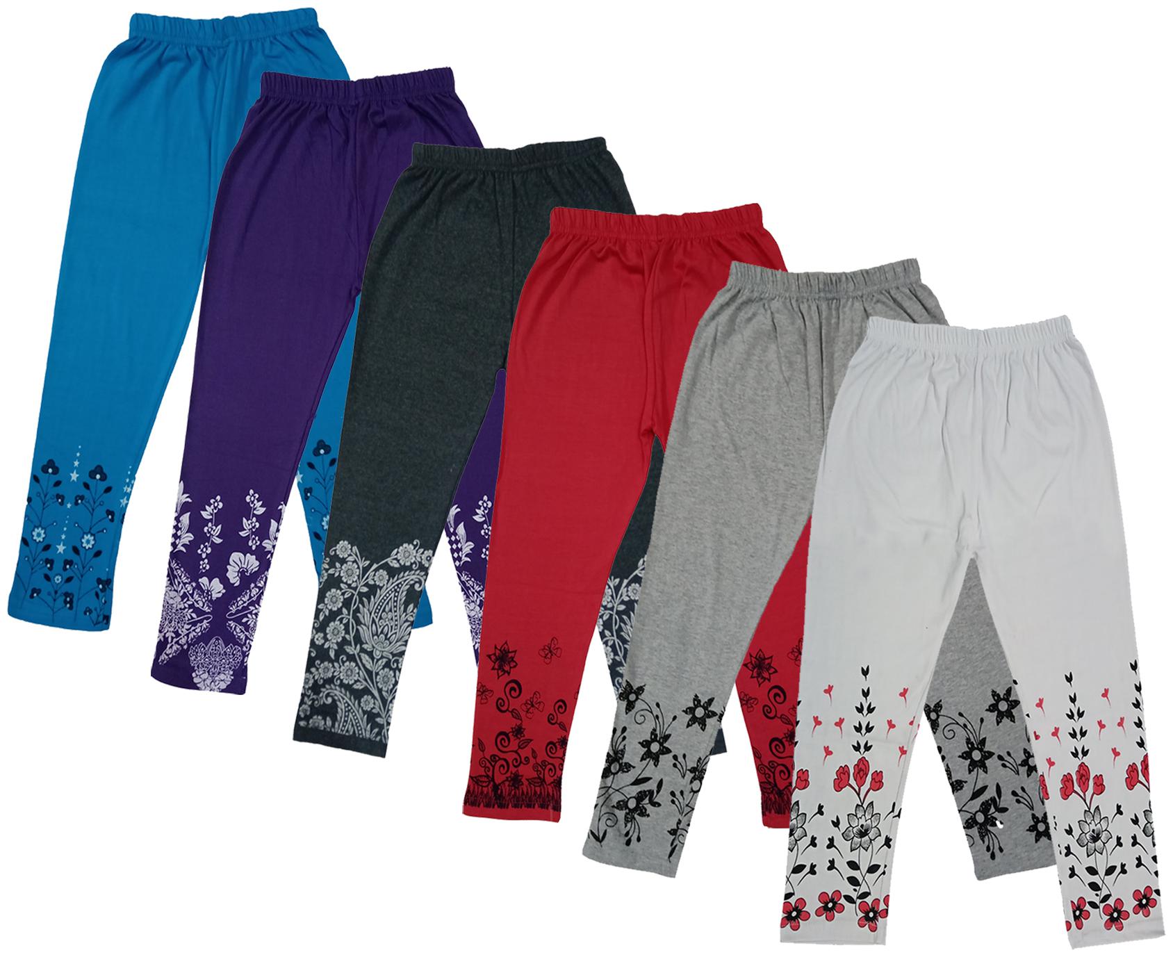 

Indiweaves Girl Cotton Printed Capri - Multi