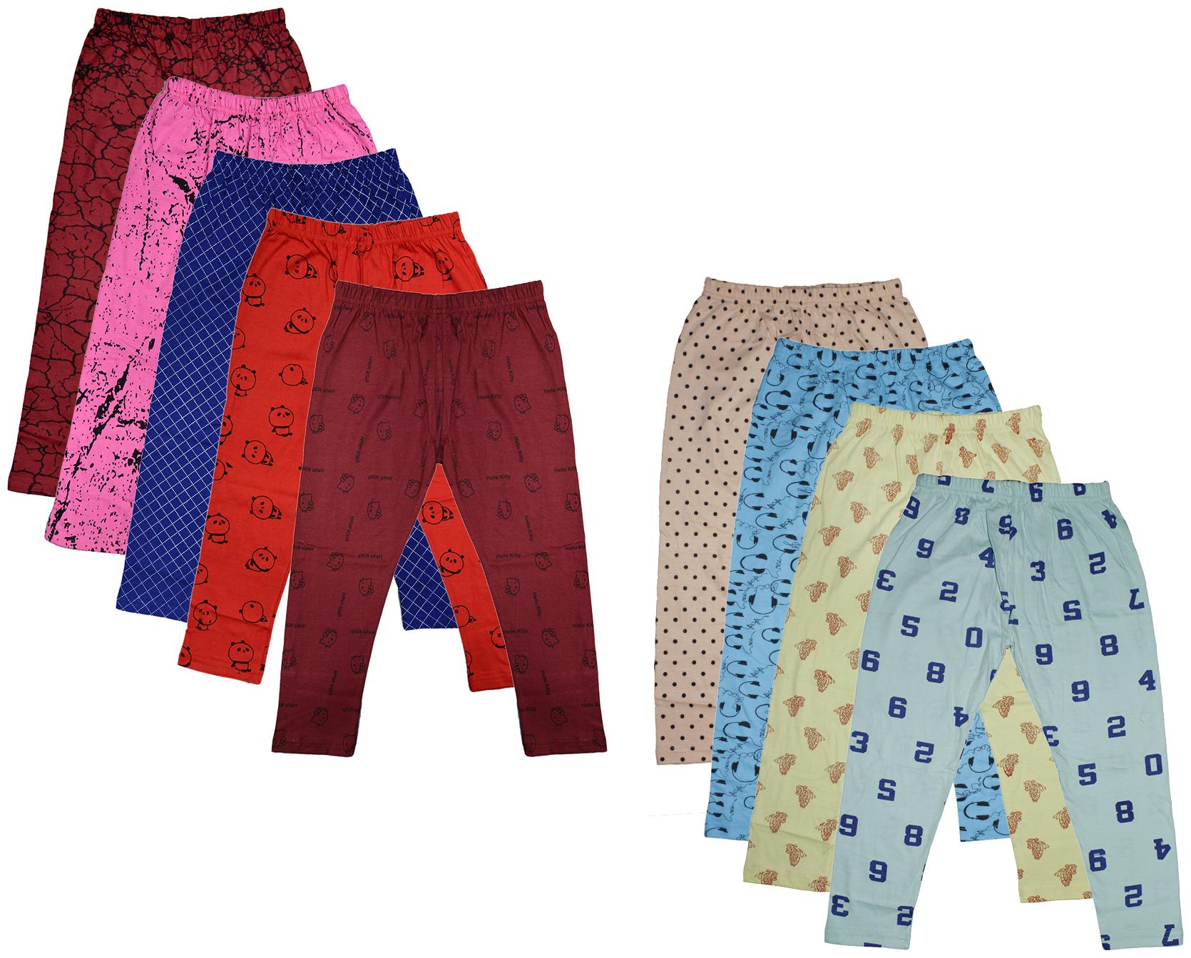 

Indiweaves Girl Cotton Printed Capri - Multi