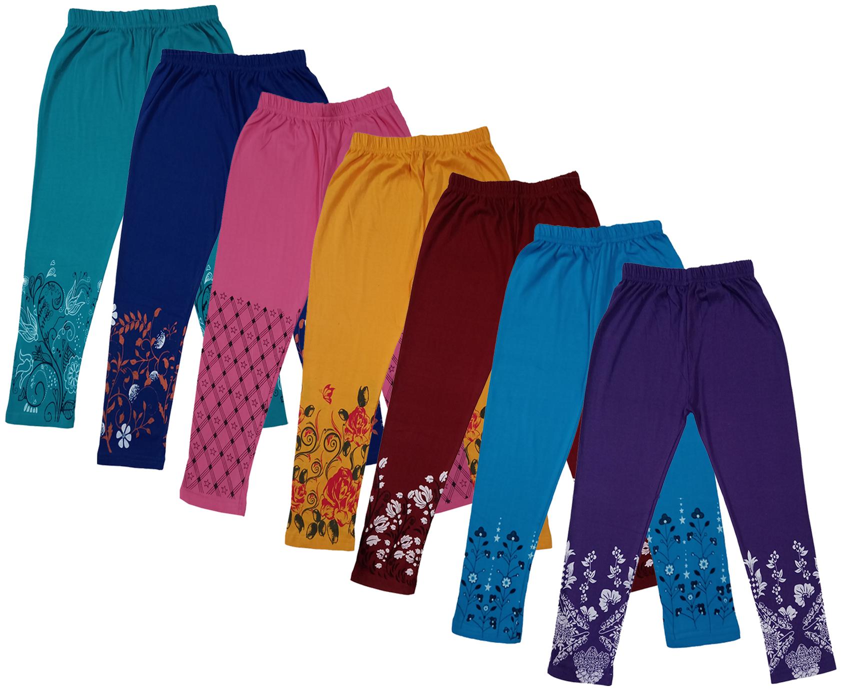 

Indiweaves Girl Cotton Printed Capri - Multi