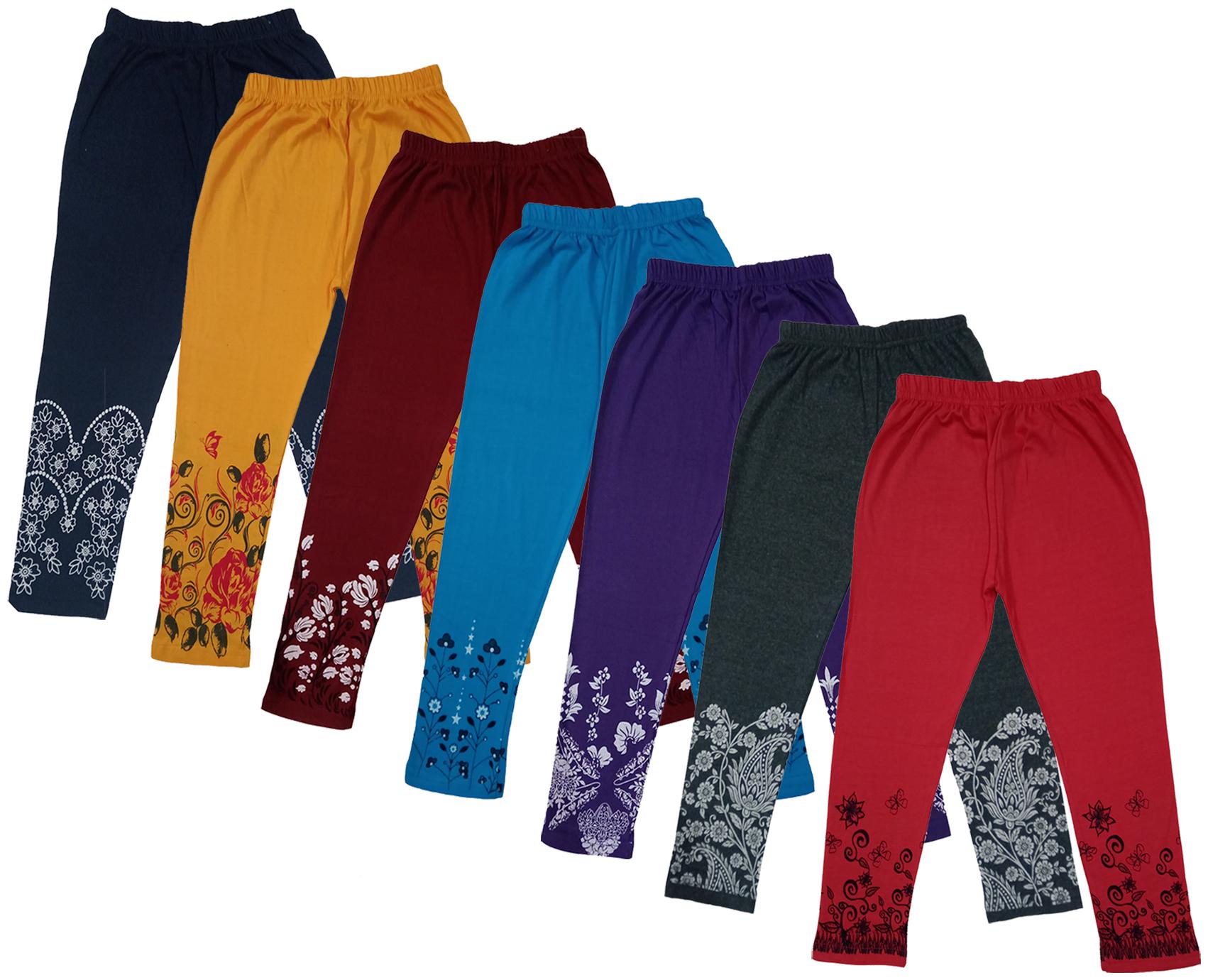 

Indiweaves Girl Cotton Printed Capri - Multi