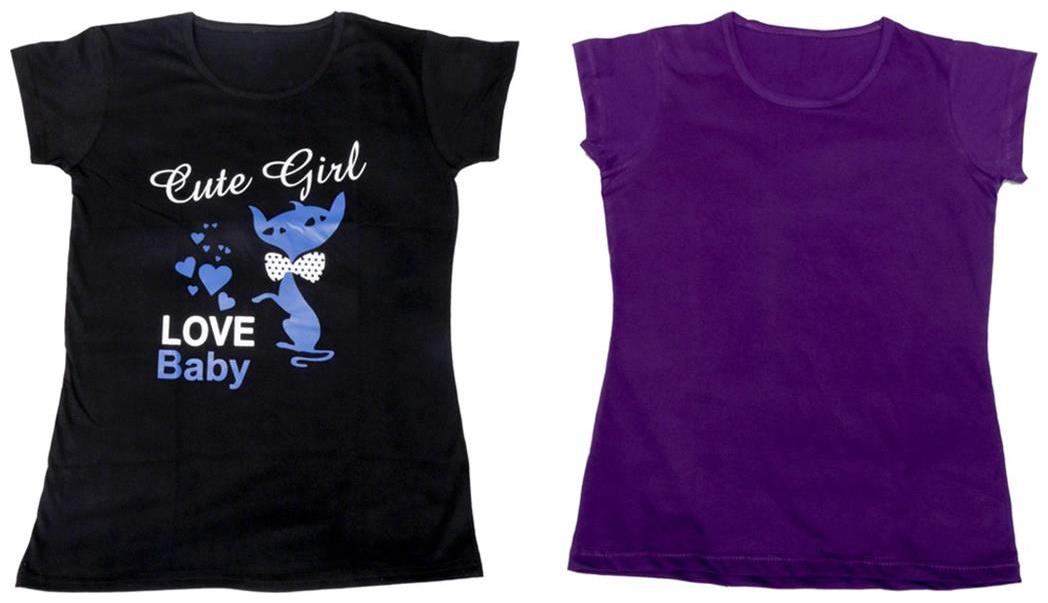 

Indiweaves Girl Cotton Solid T shirt - Grey