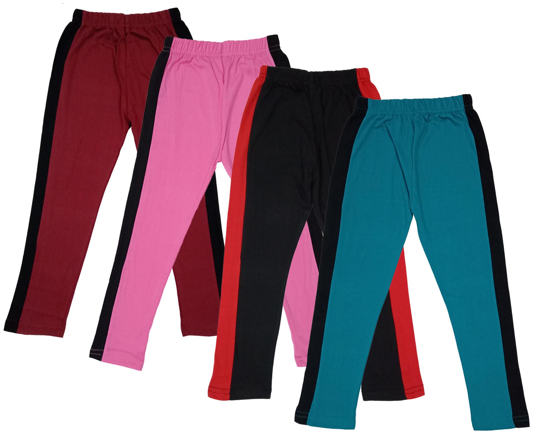 

Indiweaves Girl Cotton Solid Capri - Multi