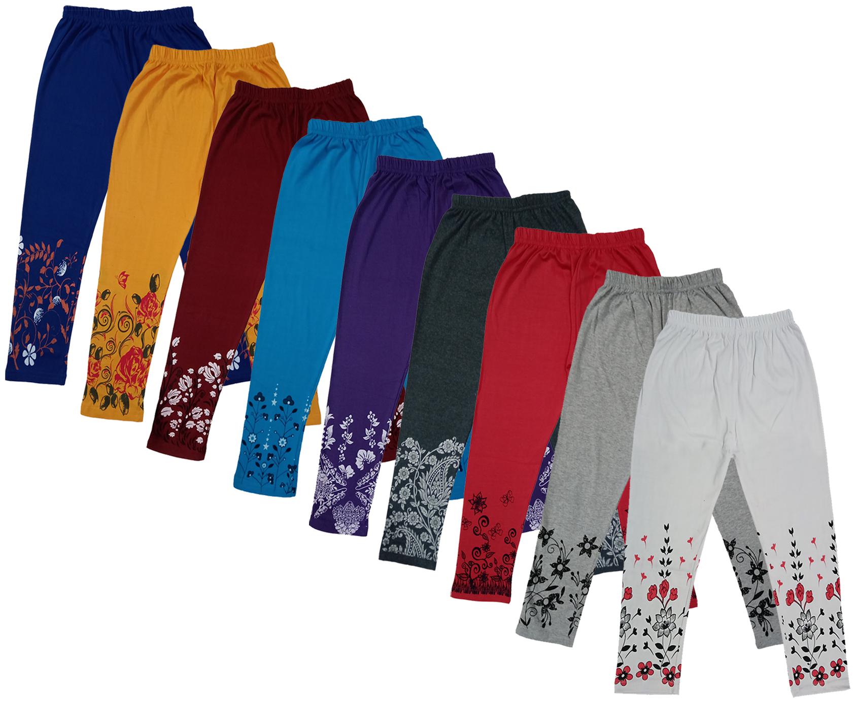 

Indiweaves Girl Cotton Printed Capri - Multi