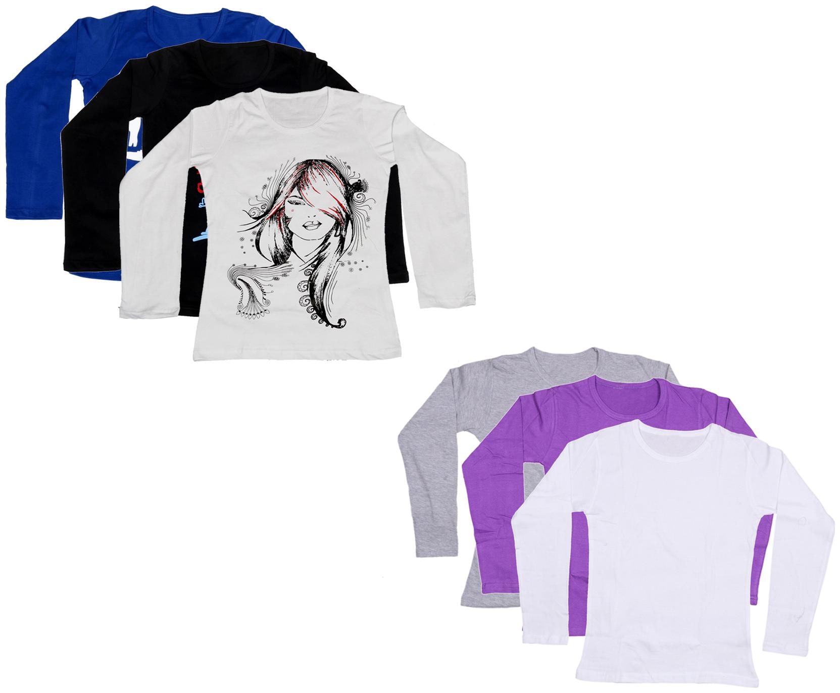 

Indiweaves Girl Cotton Printed T shirt - Multi