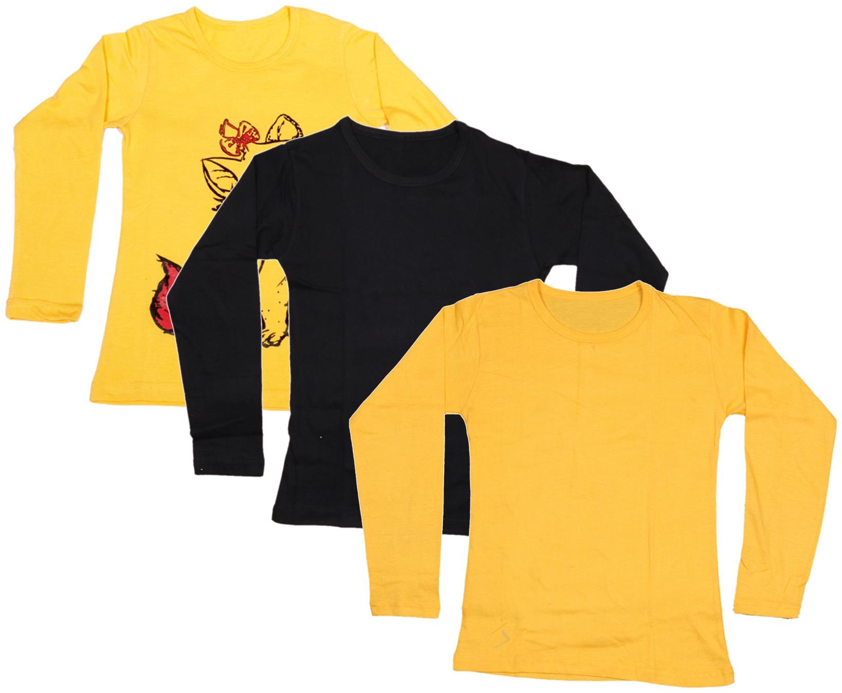 

Indiweaves Girl Cotton Printed T shirt - Multi