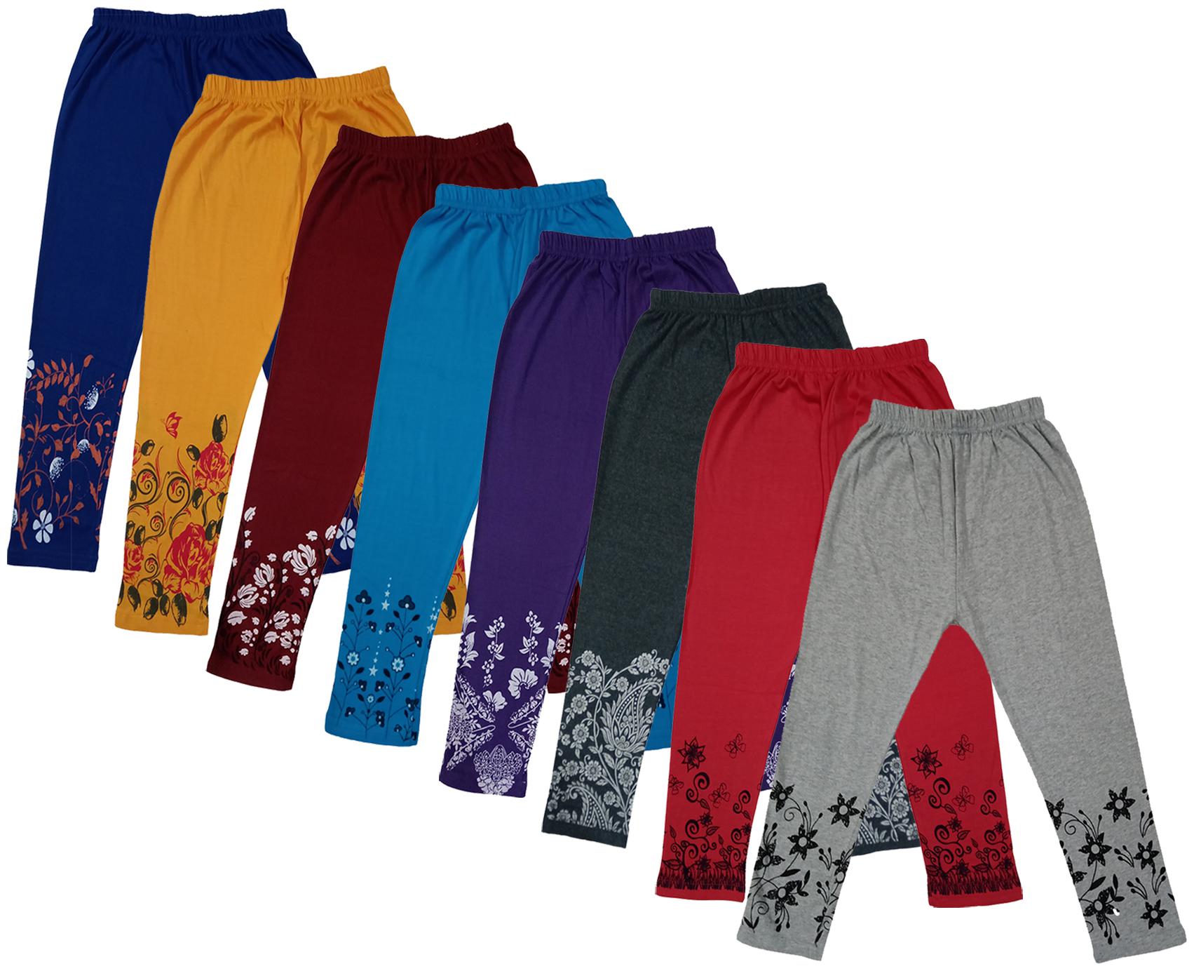 

Indiweaves Girl Cotton Printed Capri - Multi