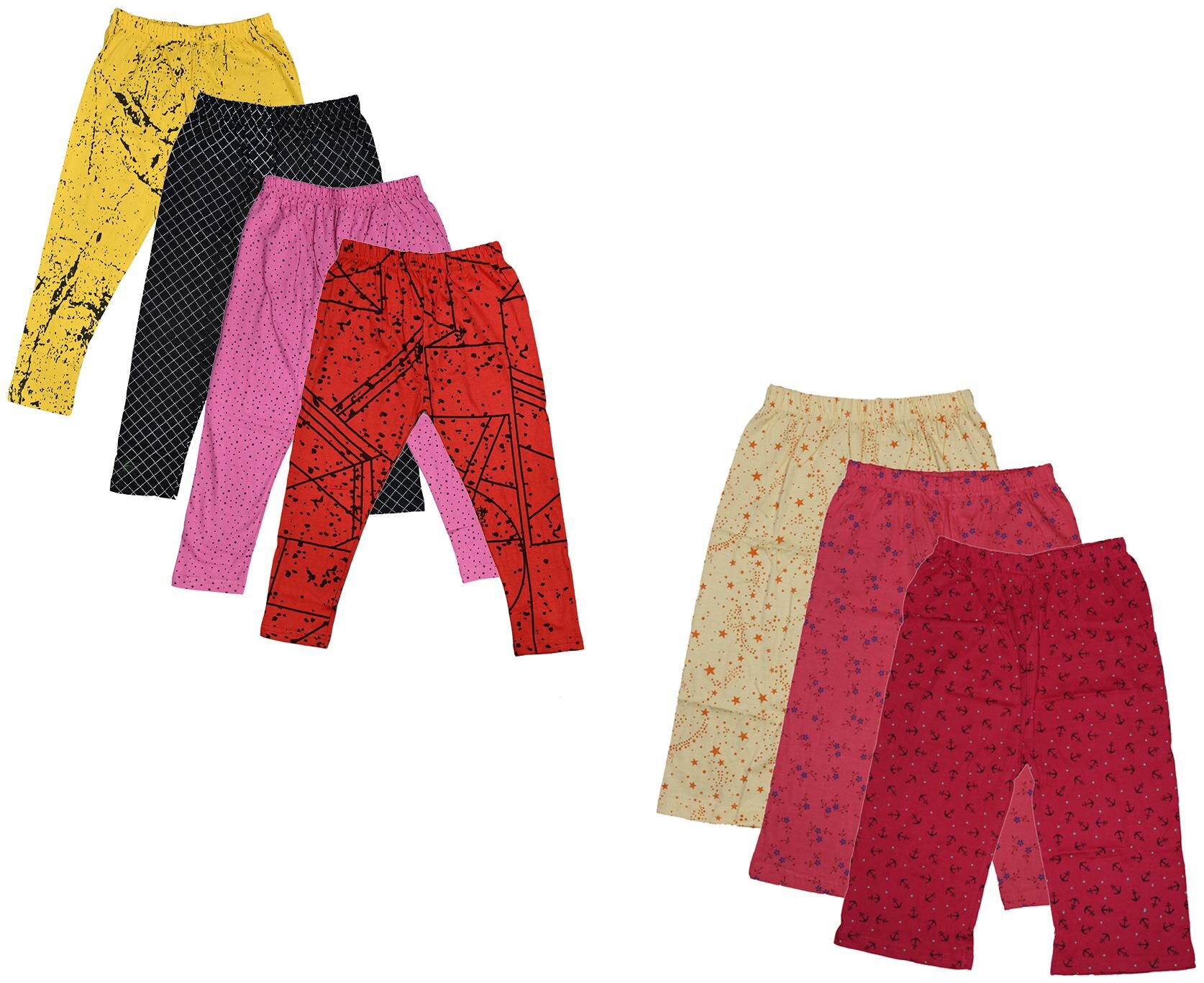 

Indiweaves Girl Cotton Printed Capri - Multi