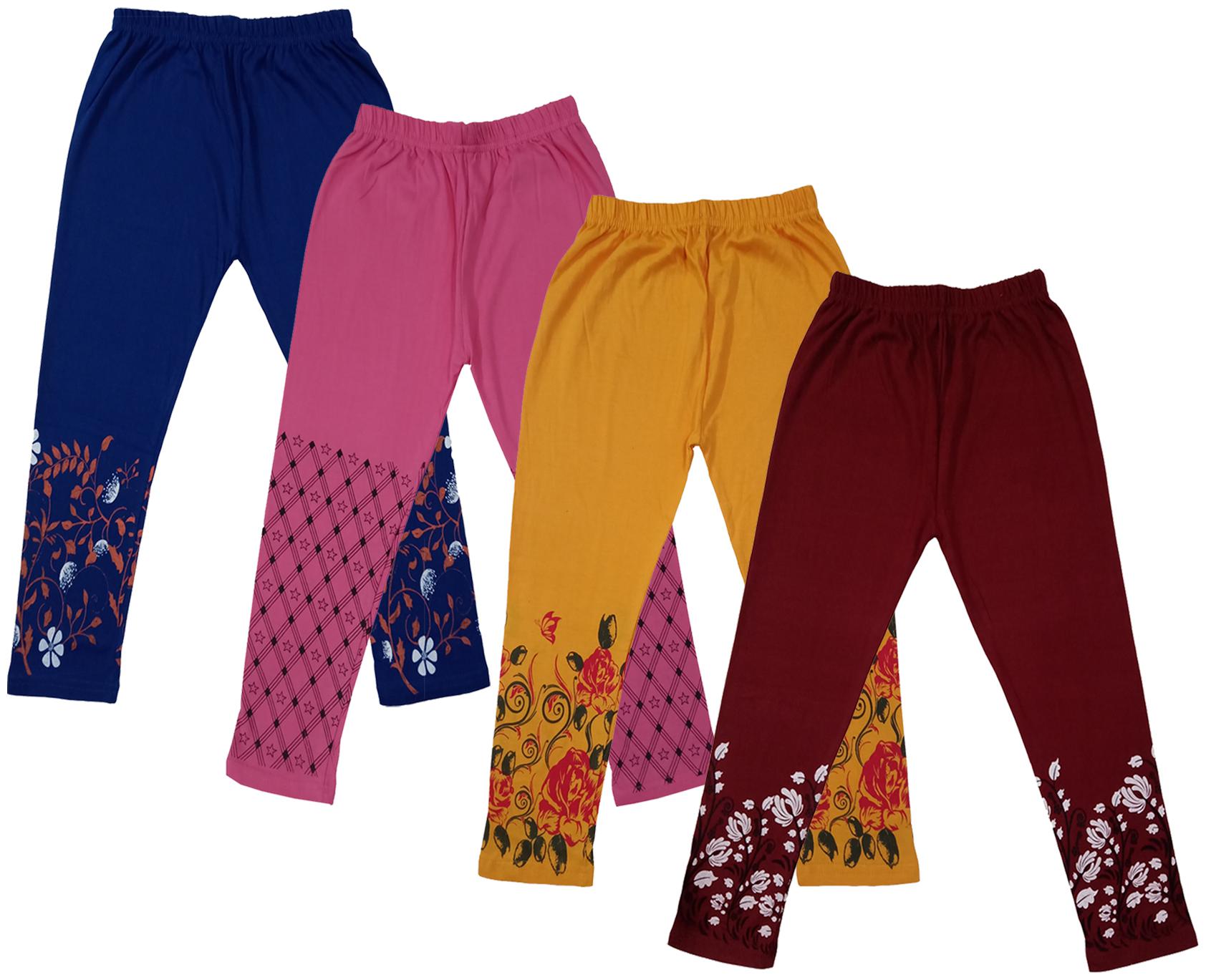 

Indiweaves Girl Cotton Printed Capri - Multi