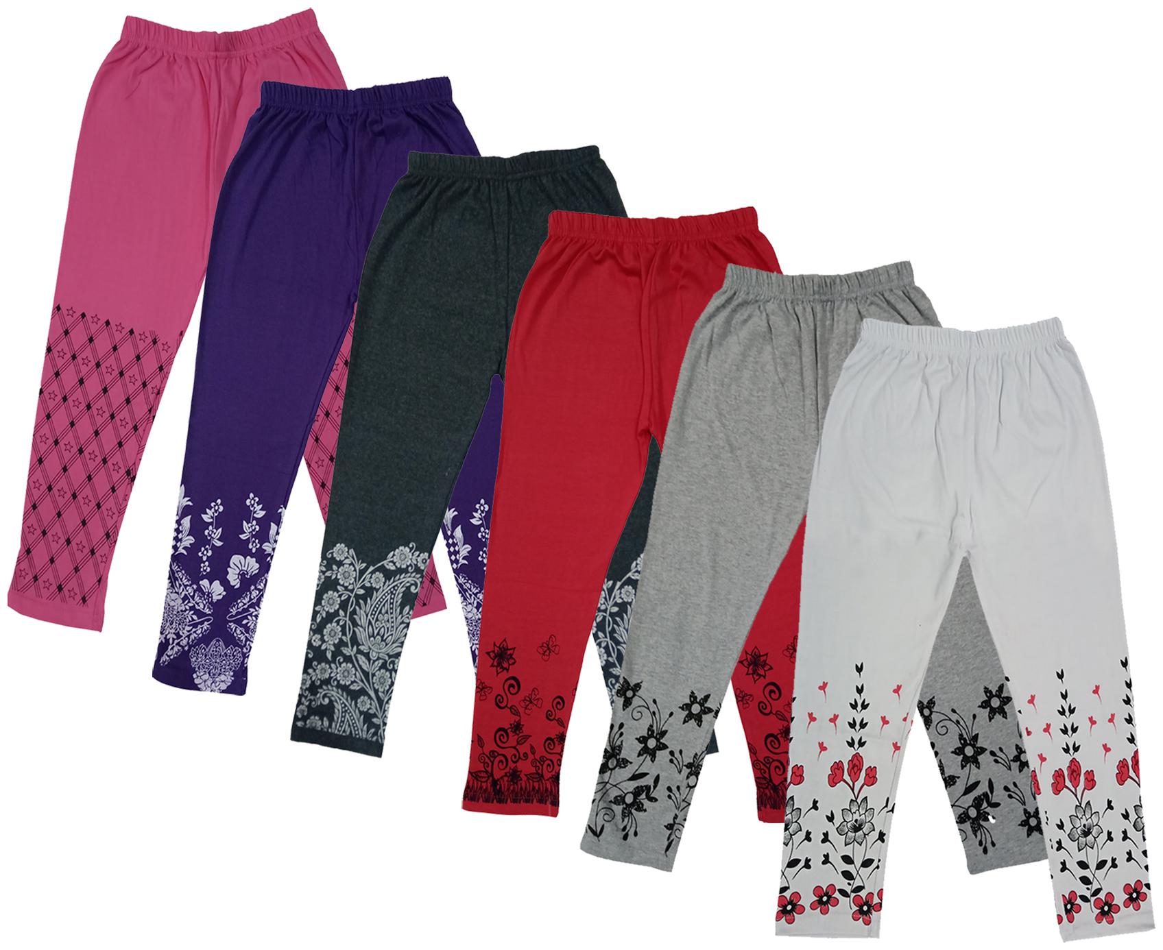 

Indiweaves Girl Cotton Printed Capri - Multi