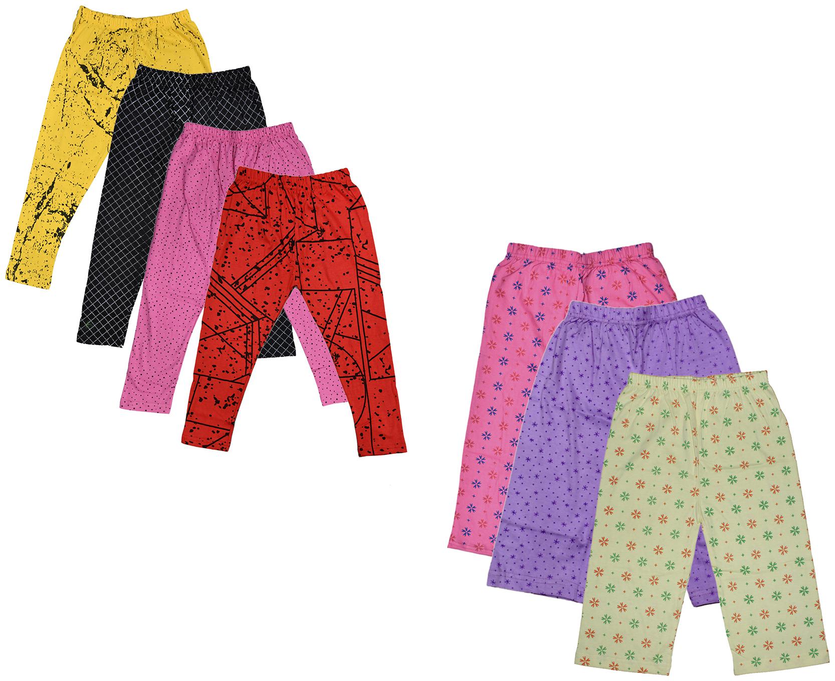 

Indiweaves Girl Cotton Printed Capri - Multi