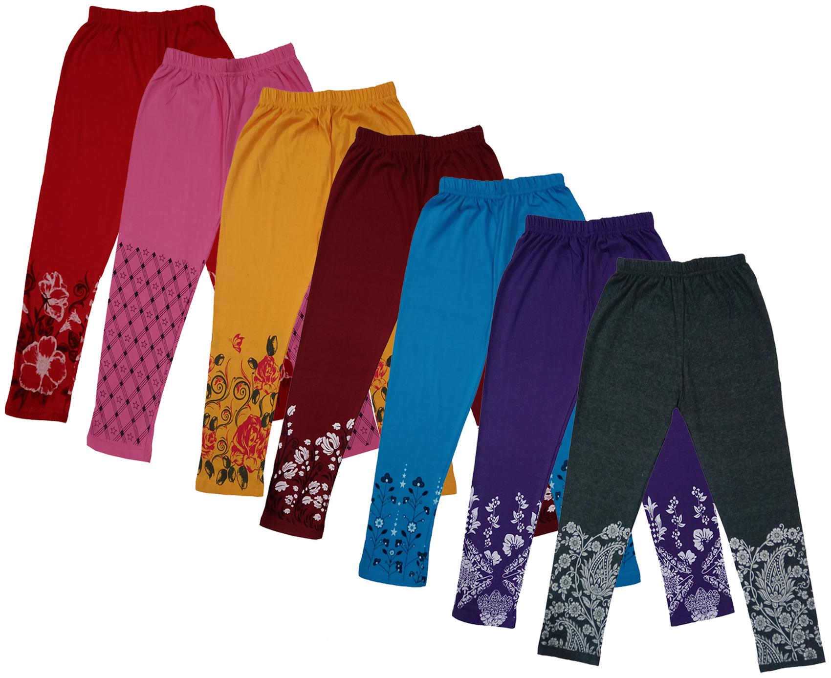 

Indiweaves Girl Cotton Printed Capri - Multi