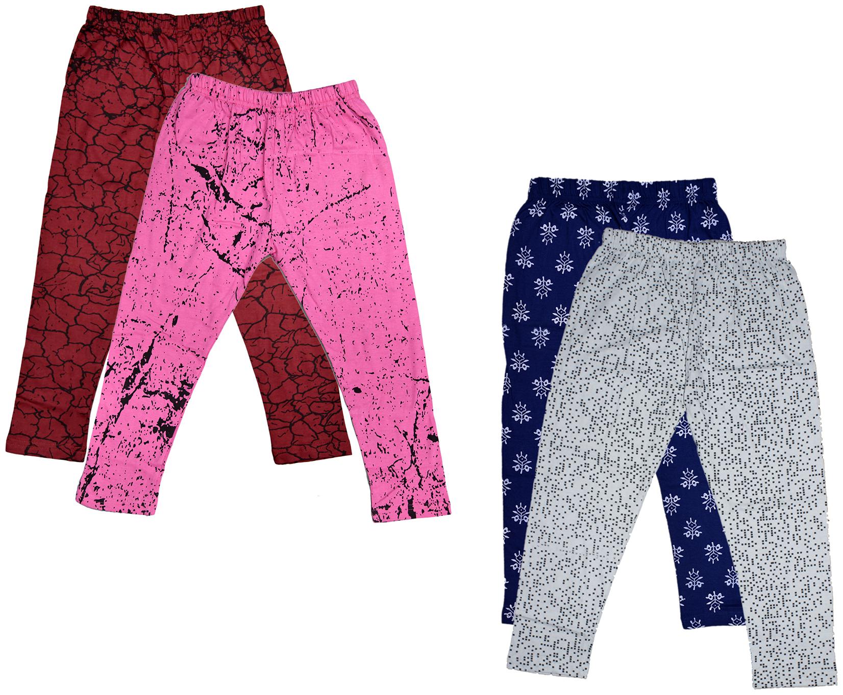 

Indiweaves Girl Cotton Printed Capri - Multi