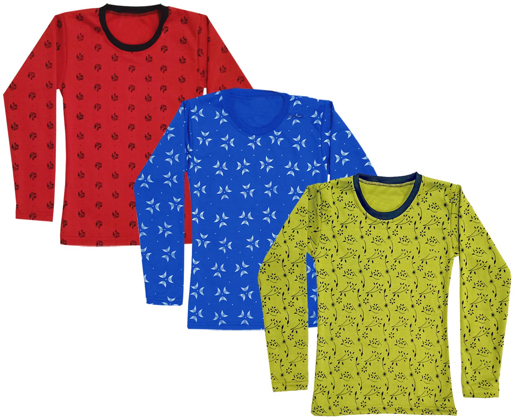 

Indiweaves Girl Wool Printed T shirt - Multi