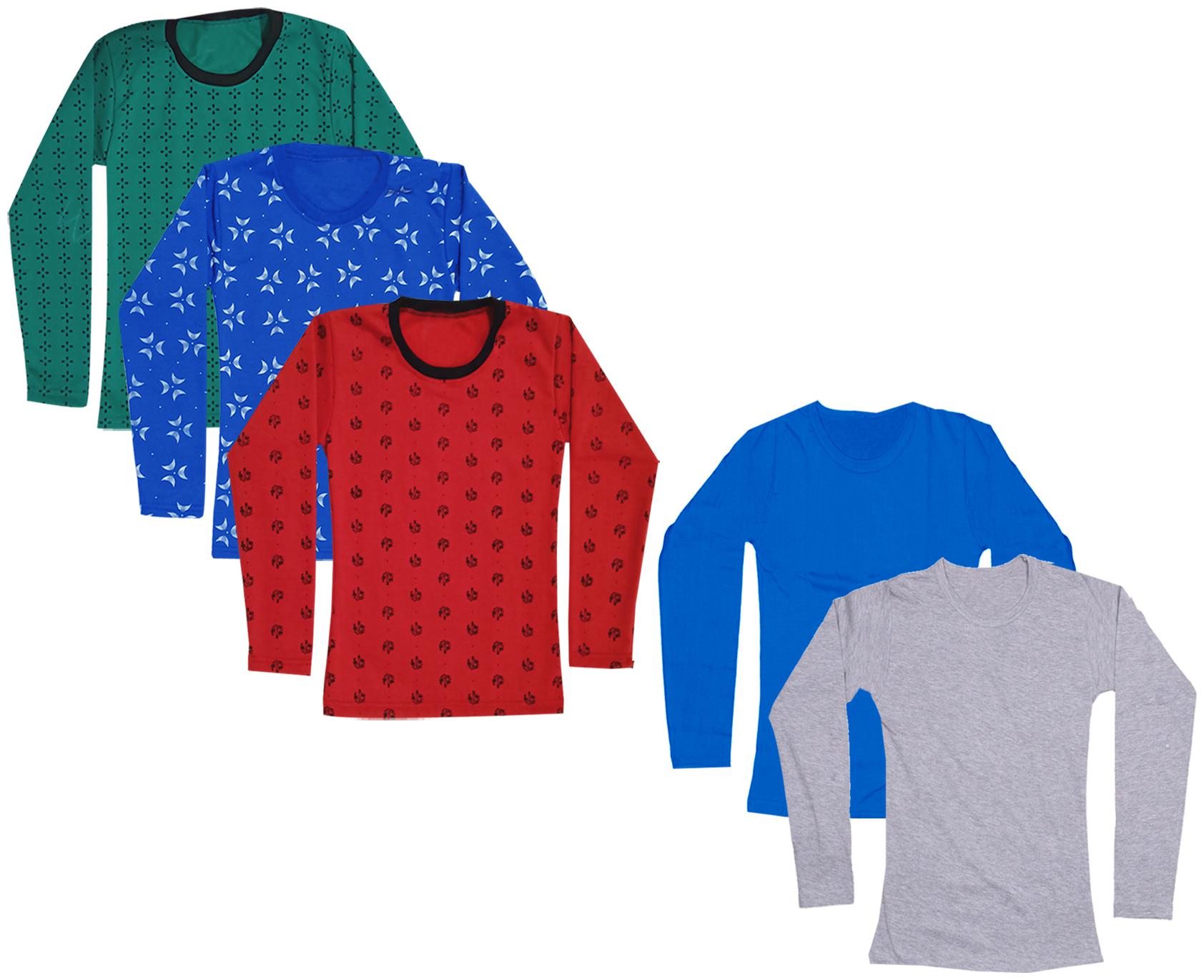 

Indiweaves Girl Cotton Printed T shirt - Multi