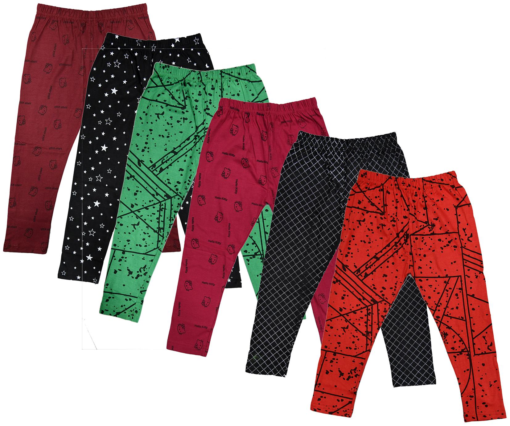 

Indiweaves Girl Cotton Printed Capri - Multi