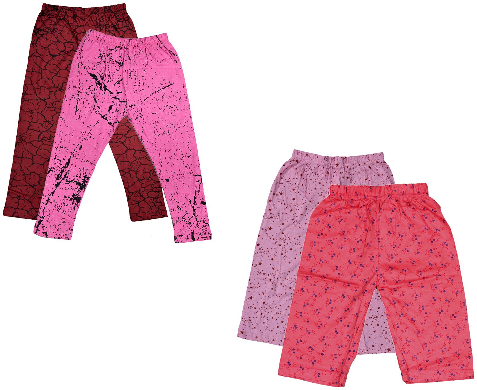 

Indiweaves Girl Cotton Printed Capri - Multi
