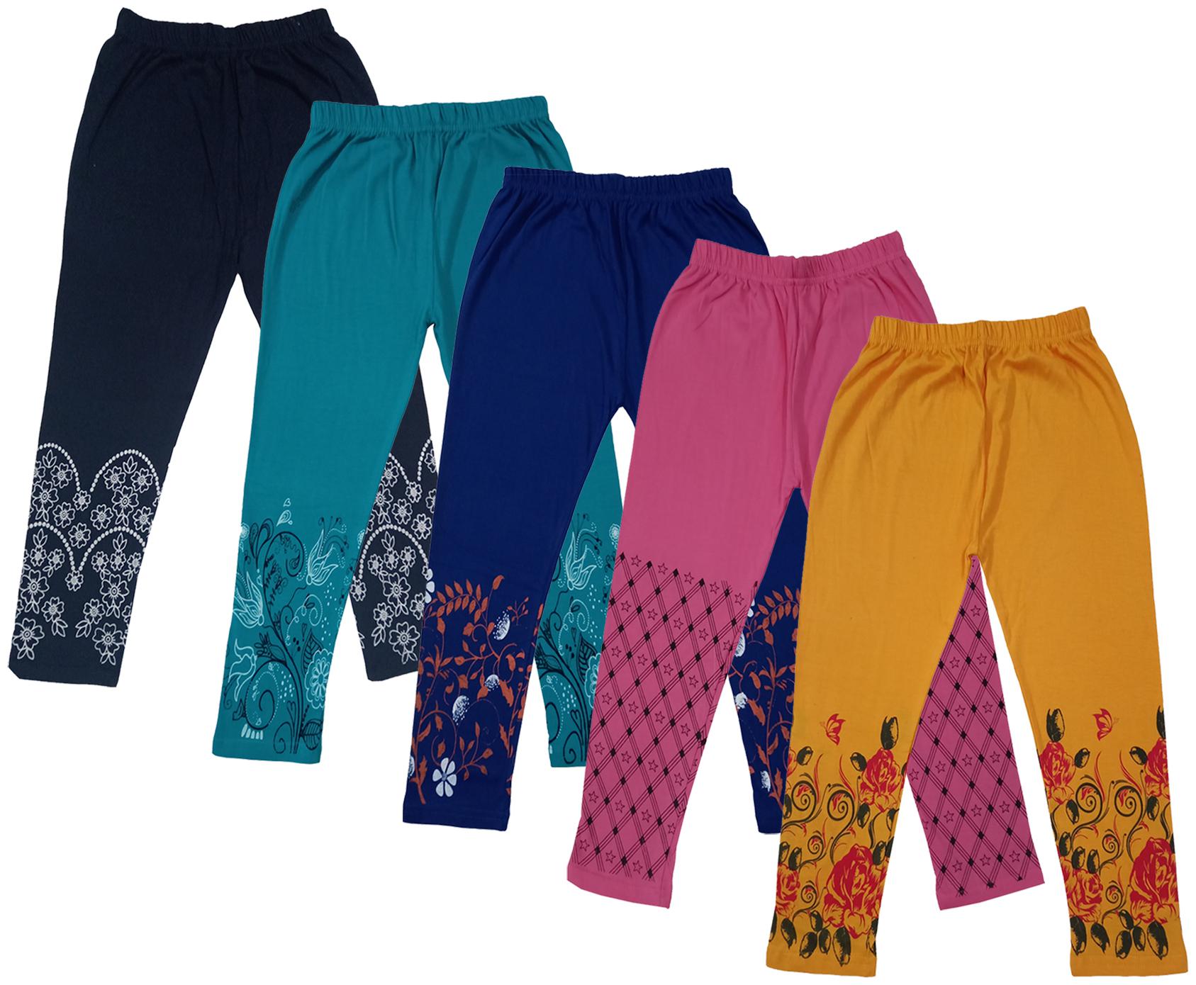 

Indiweaves Girl Cotton Printed Capri - Multi