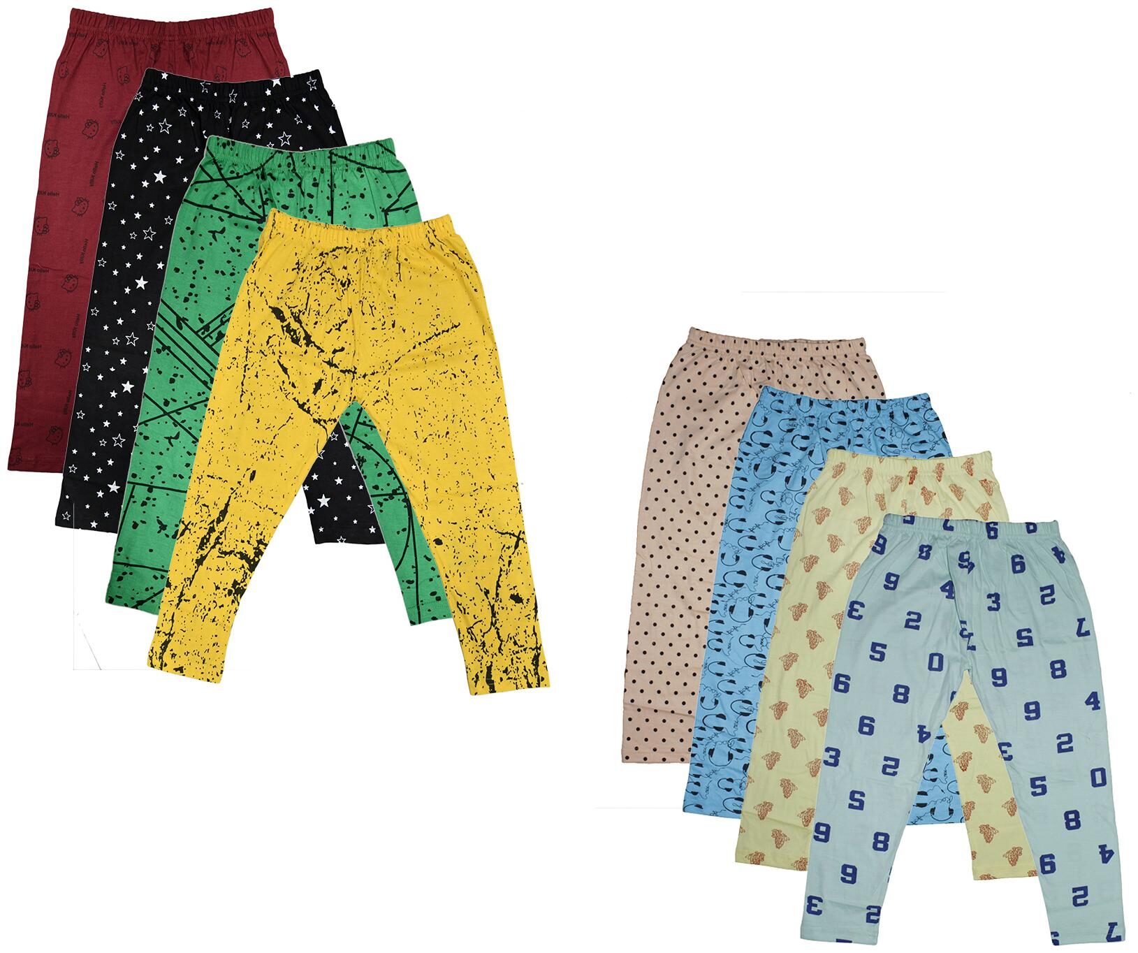 

Indiweaves Girl Cotton Printed Capri - Multi