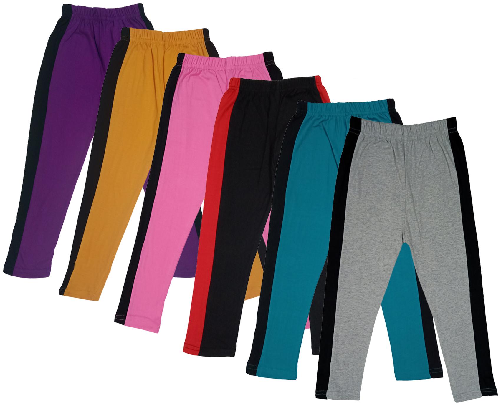 

Indiweaves Girl Cotton Solid Capri - Multi