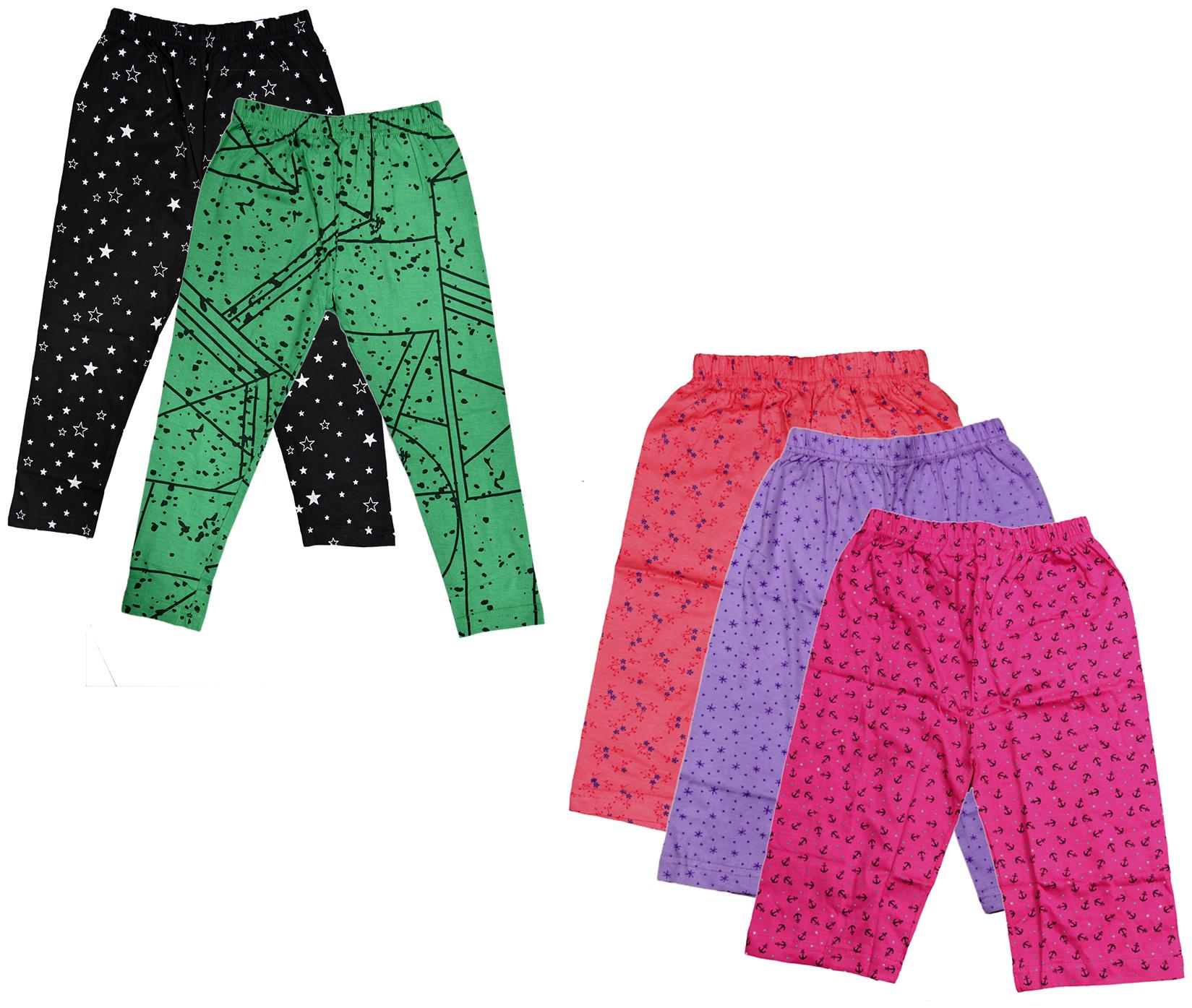 

Indiweaves Girl Cotton Printed Capri - Multi