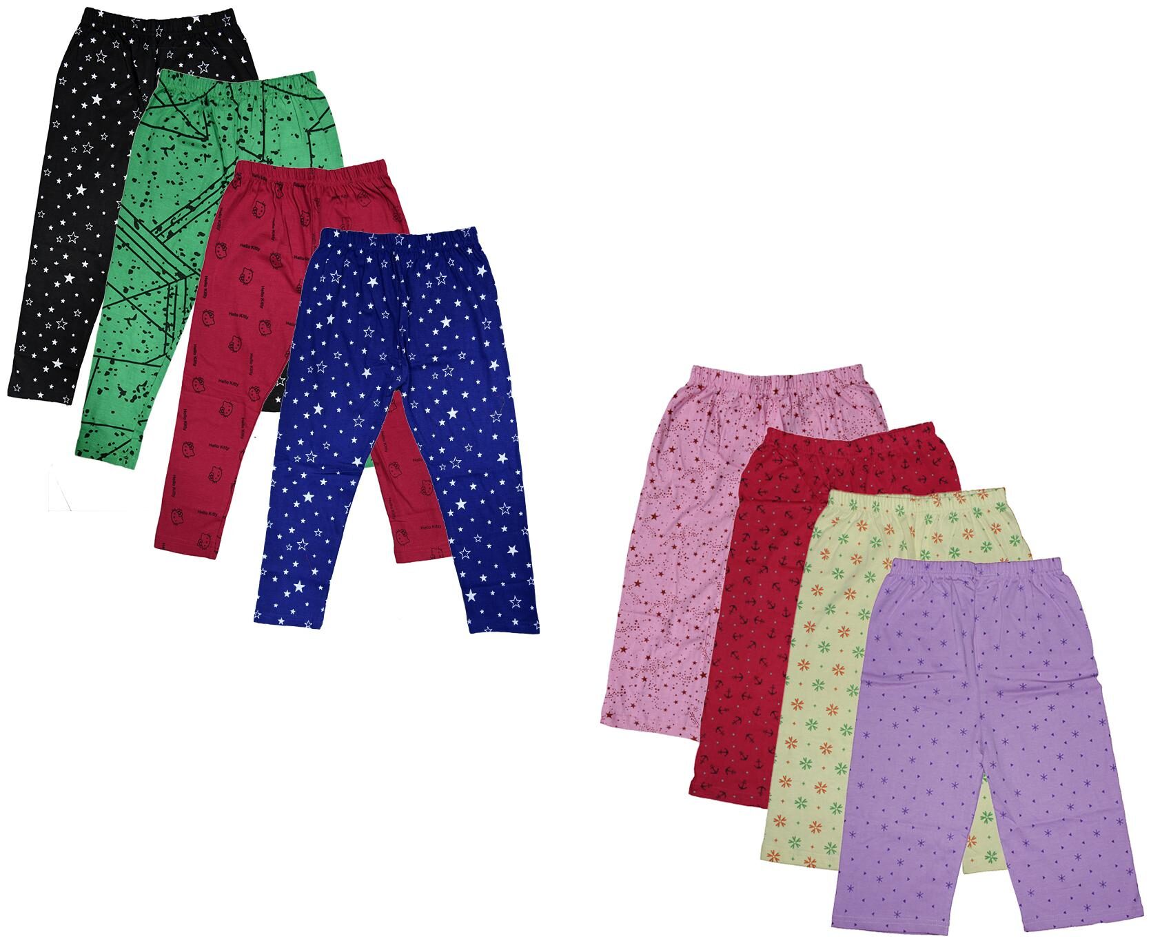 

Indiweaves Girl Cotton Printed Capri - Multi