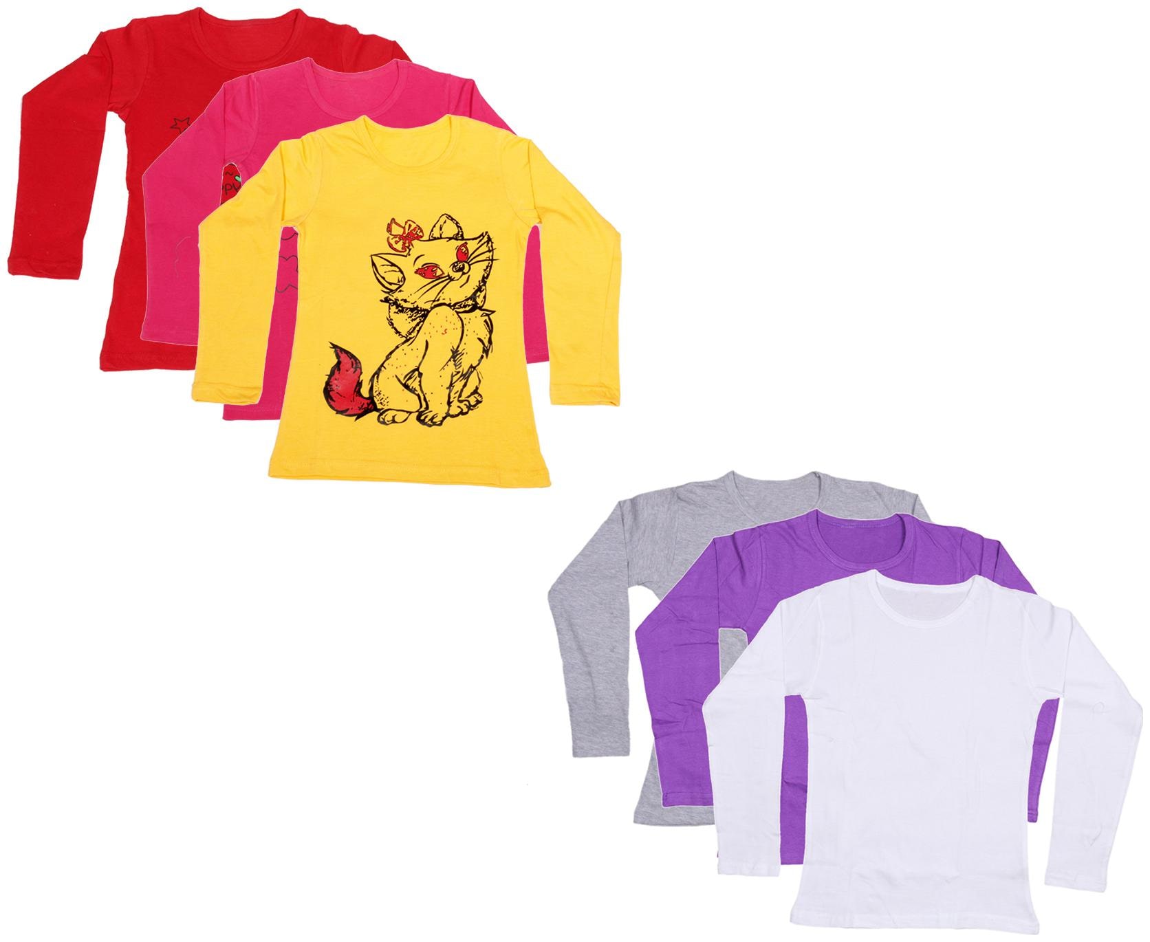 

Indiweaves Girl Cotton Printed T shirt - Multi