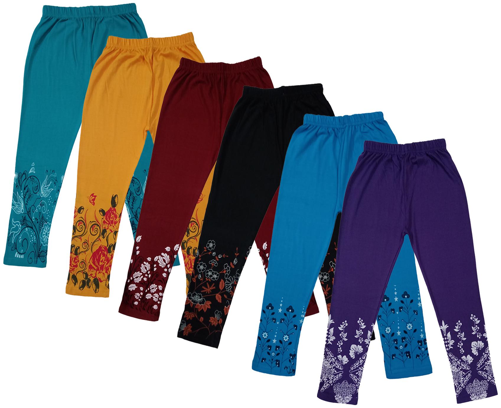 

Indiweaves Girl Cotton Printed Capri - Multi