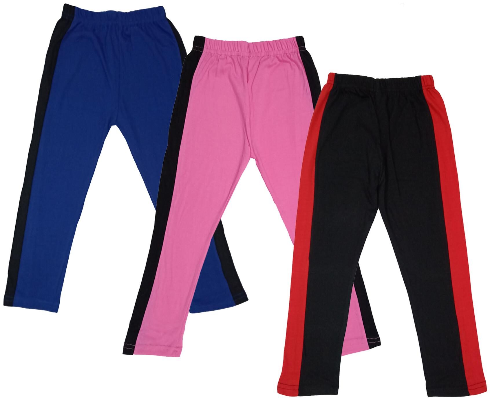 

Indiweaves Girl Cotton Solid Capri - Multi
