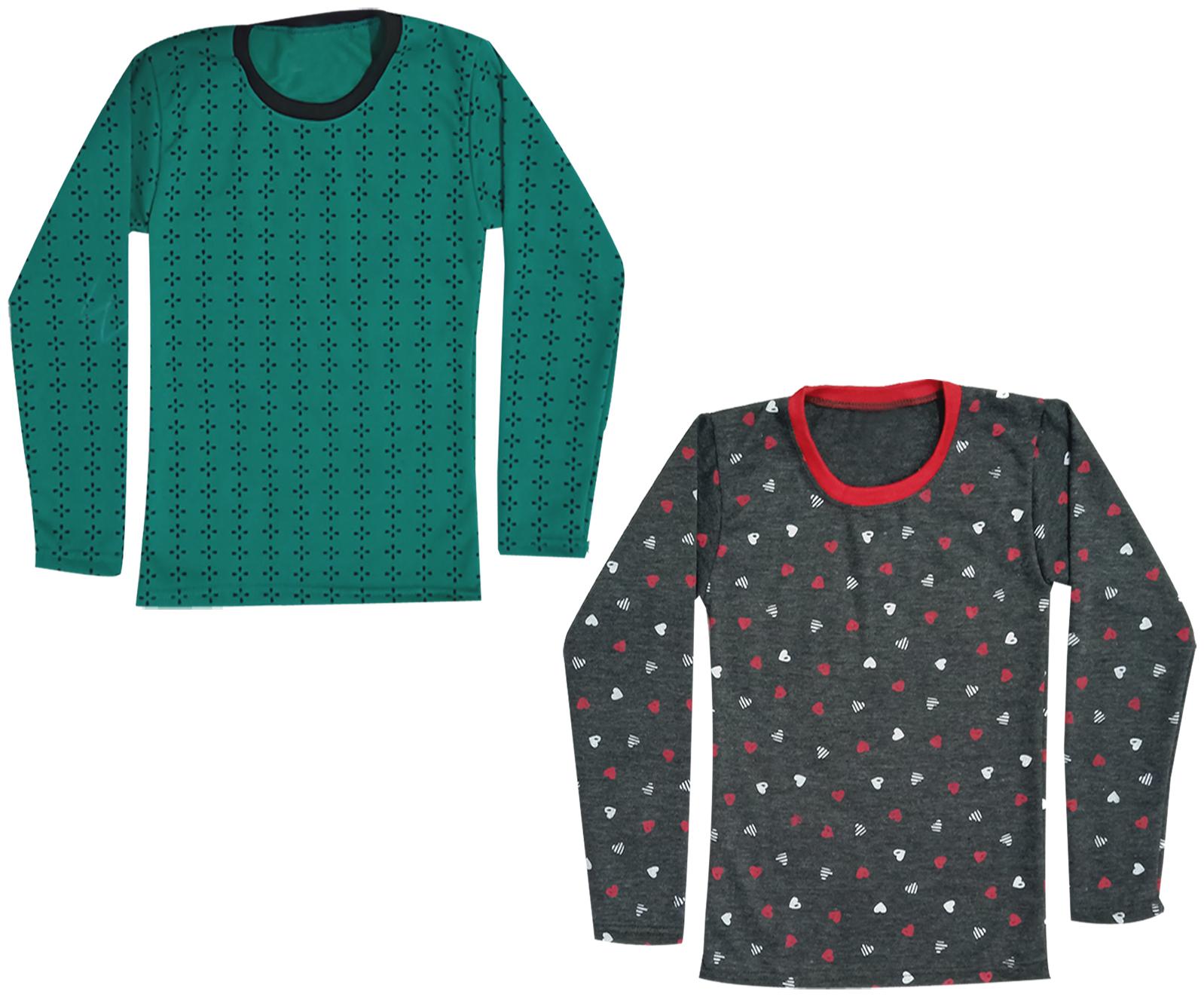 

Indiweaves Girl Wool Printed T shirt - Multi