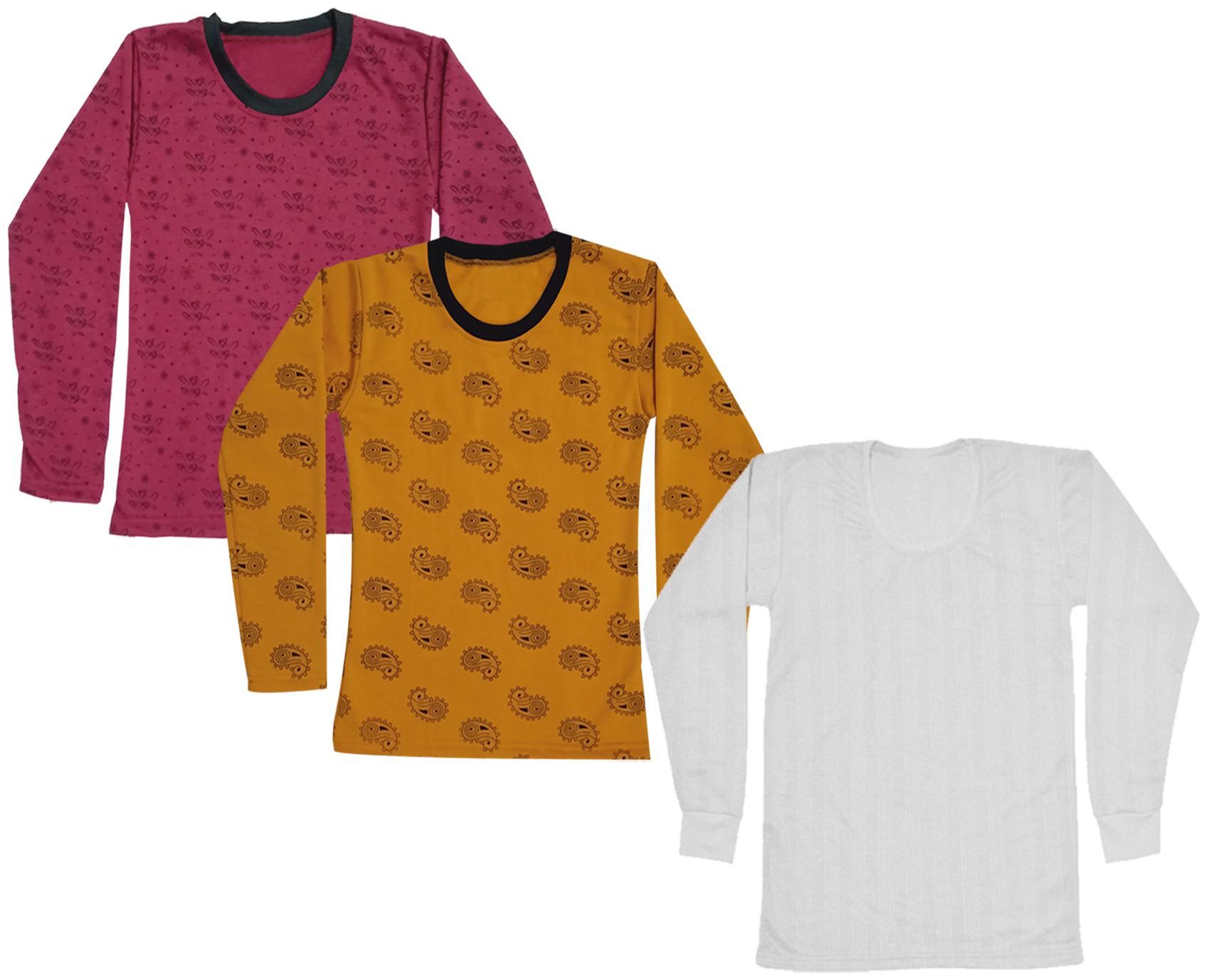 

Indiweaves Girl Wool Printed T shirt - Multi