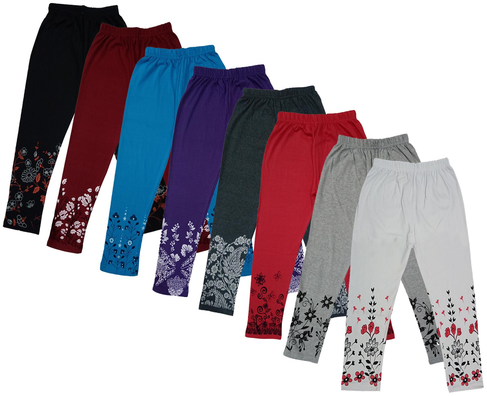 

Indiweaves Girl Cotton Printed Capri - Multi