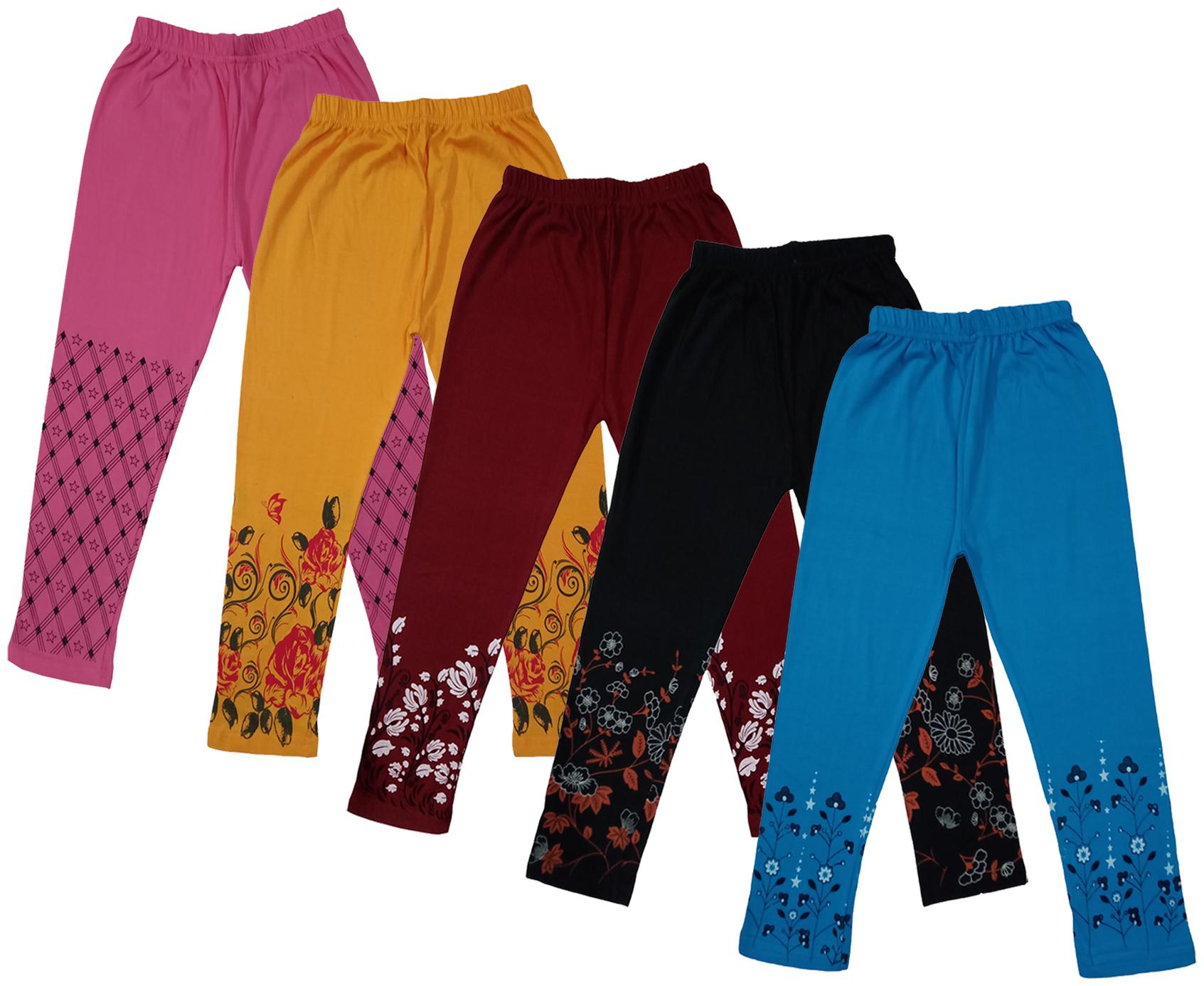 

Indiweaves Girl Cotton Printed Capri - Multi
