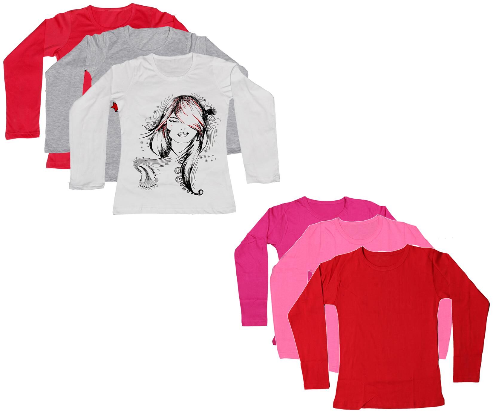 

Indiweaves Girl Cotton Printed T shirt - Multi