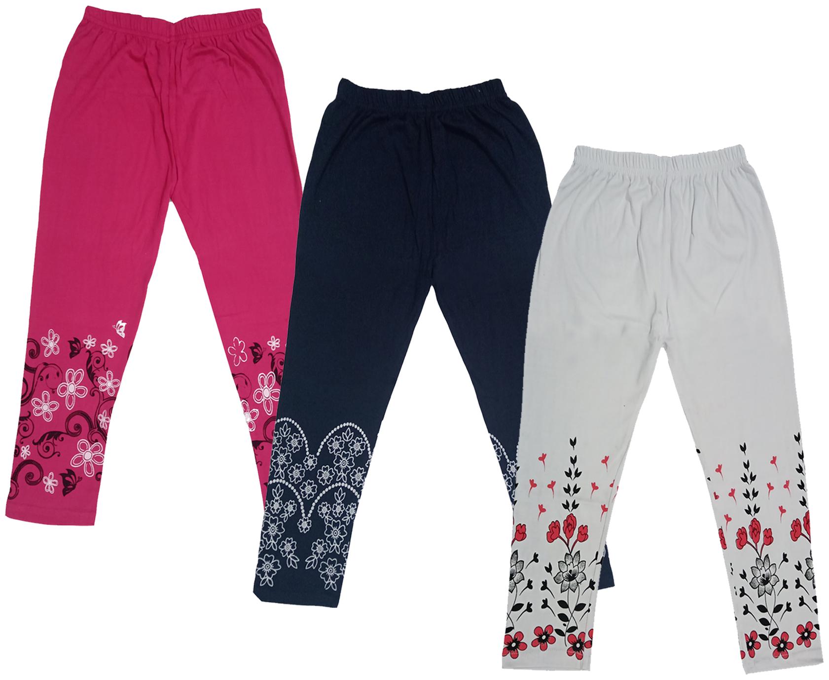 

Indiweaves Girl Cotton Printed Capri - Multi