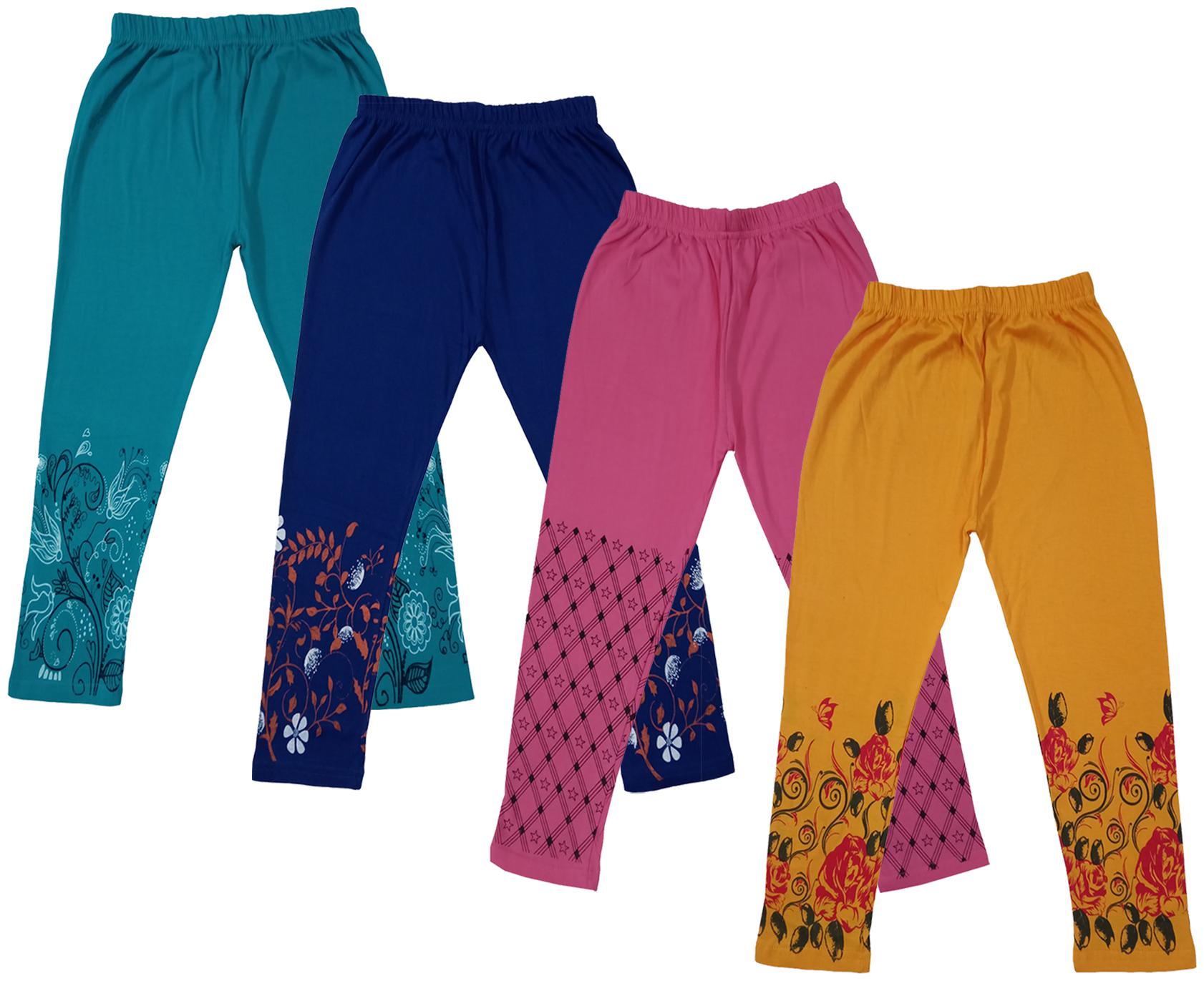 

Indiweaves Girl Cotton Printed Capri - Multi