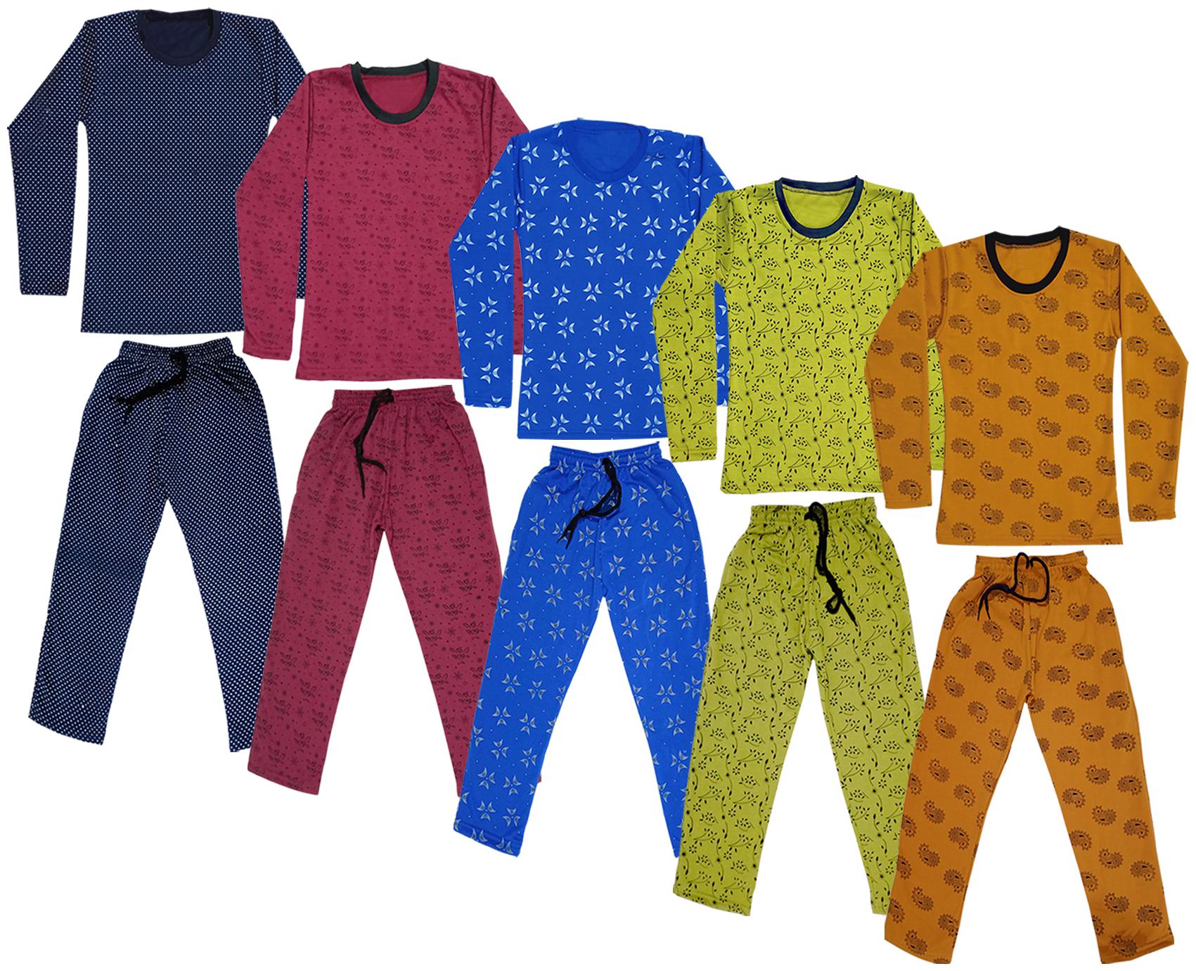 

Indiweaves Girl Wool Top Bottom Set - Multi